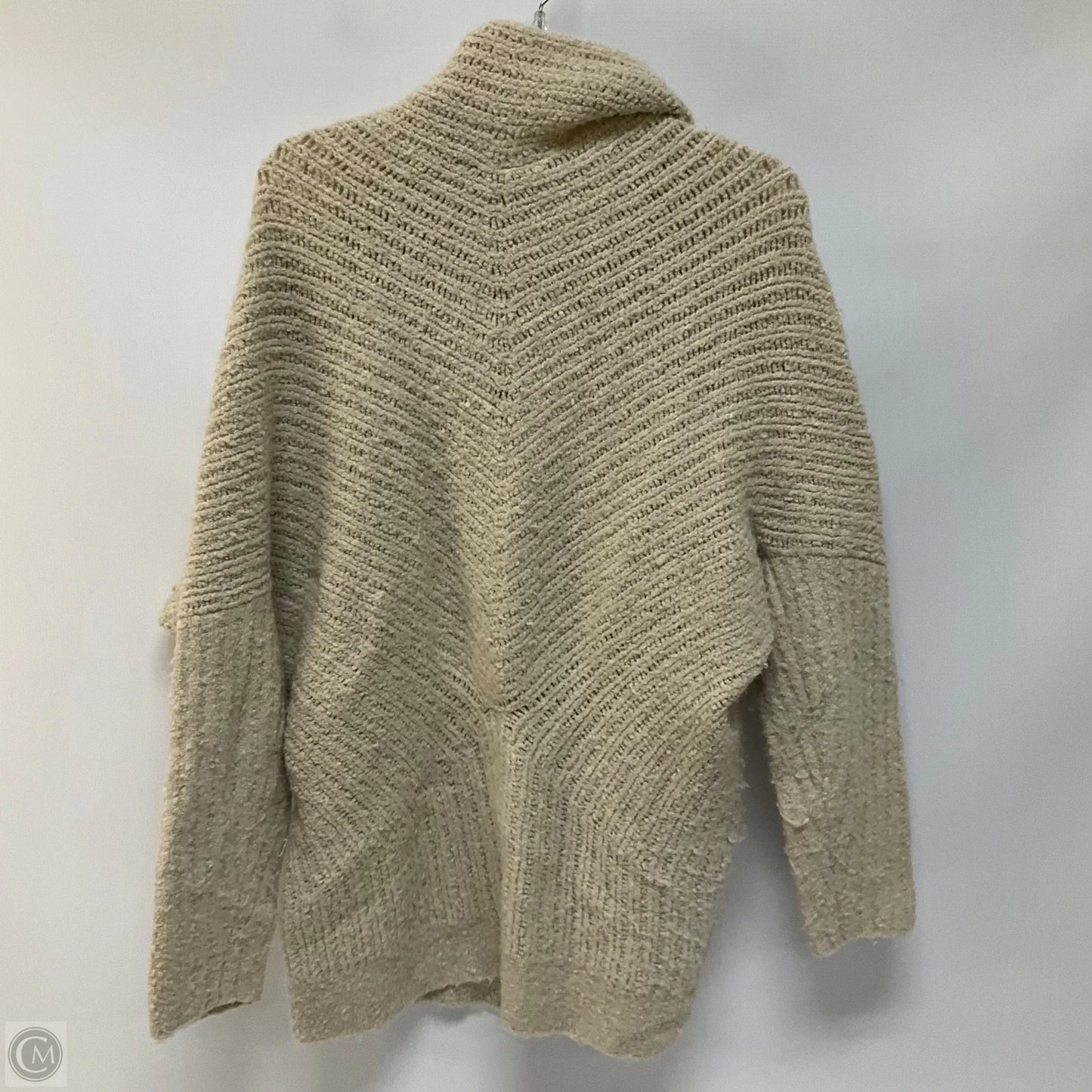 Sweater Cardigan By Anthropologie In Tan, Size: S