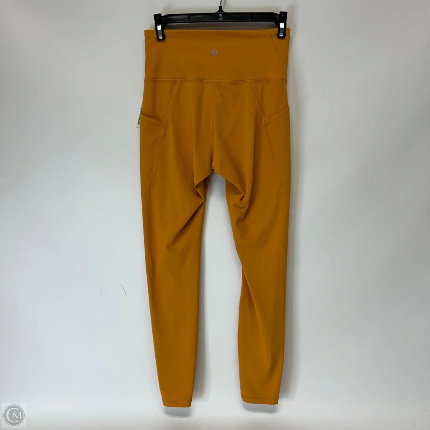 Athletic Leggings By Lululemon In Orange, Size: M
