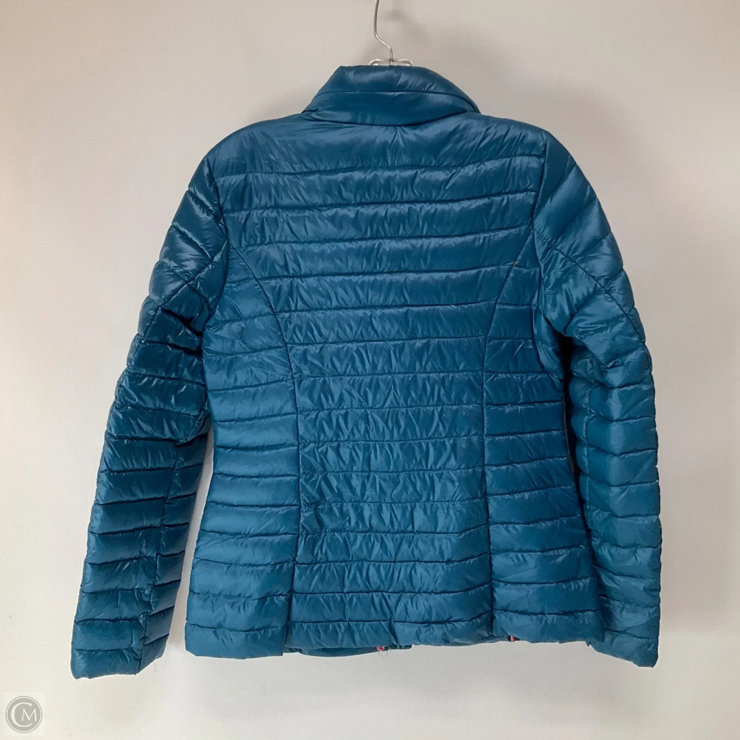 Jacket Puffer & Quilted By Kate Spade In Blue, Size: Xs