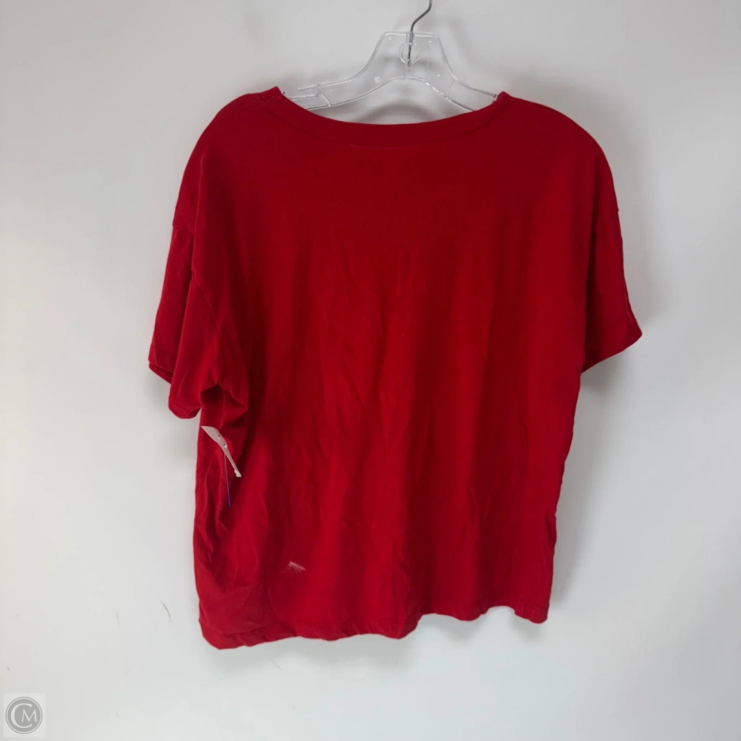 Top Short Sleeve By Old Navy In Red, Size: L