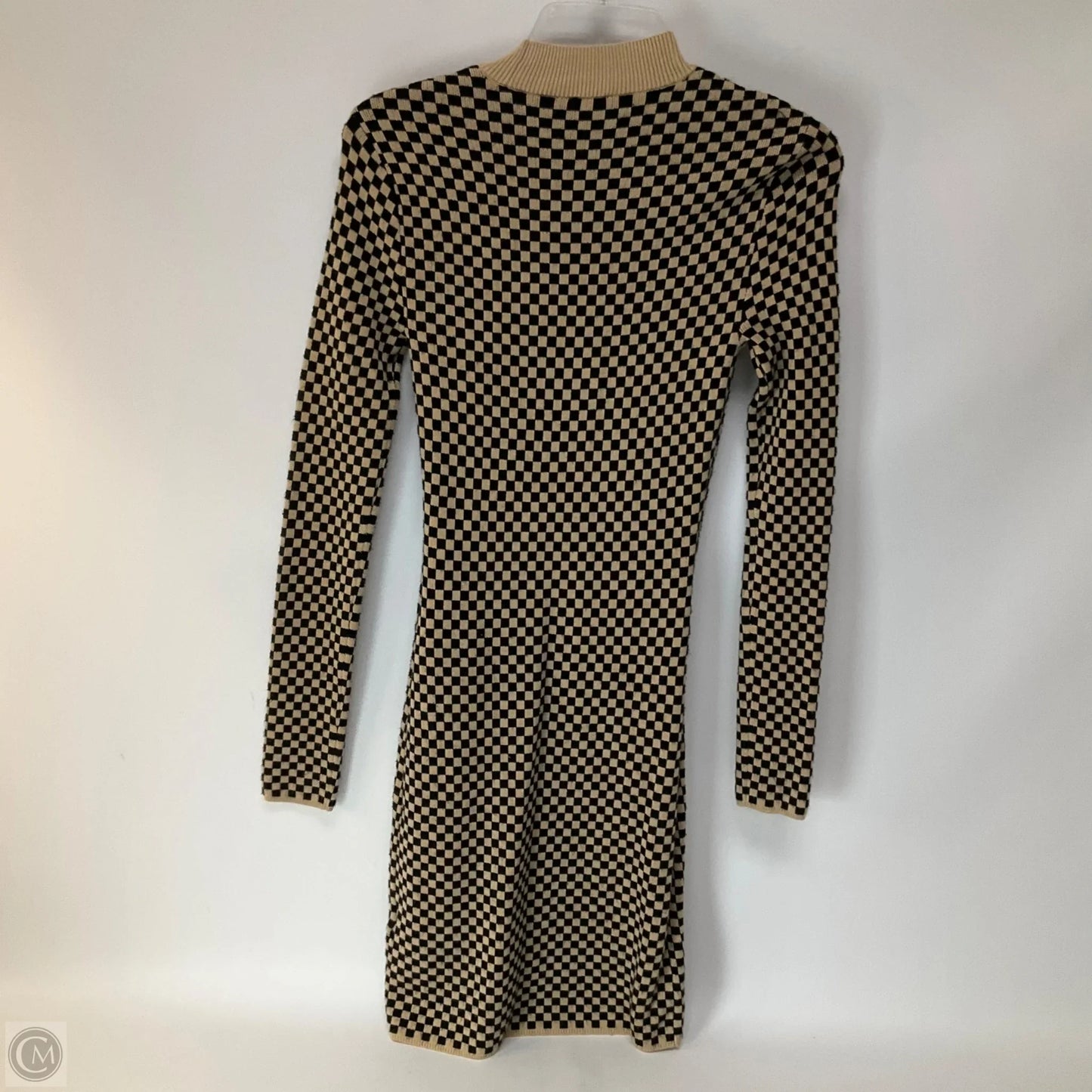 Dress Casual Midi By Abercrombie And Fitch In Checkered Pattern, Size: Xs