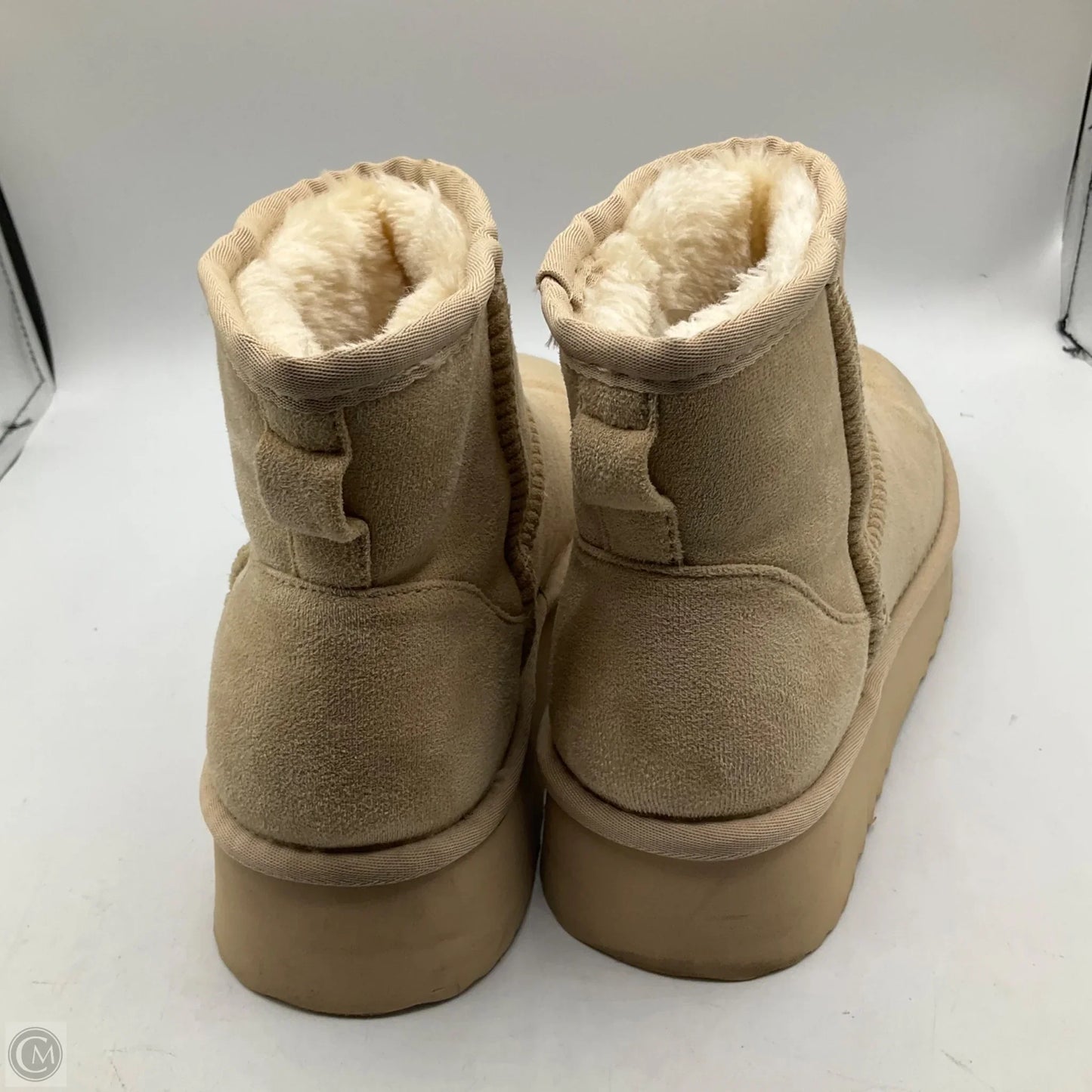 Boots Ankle Flats By Altard State In Cream, Size: 8