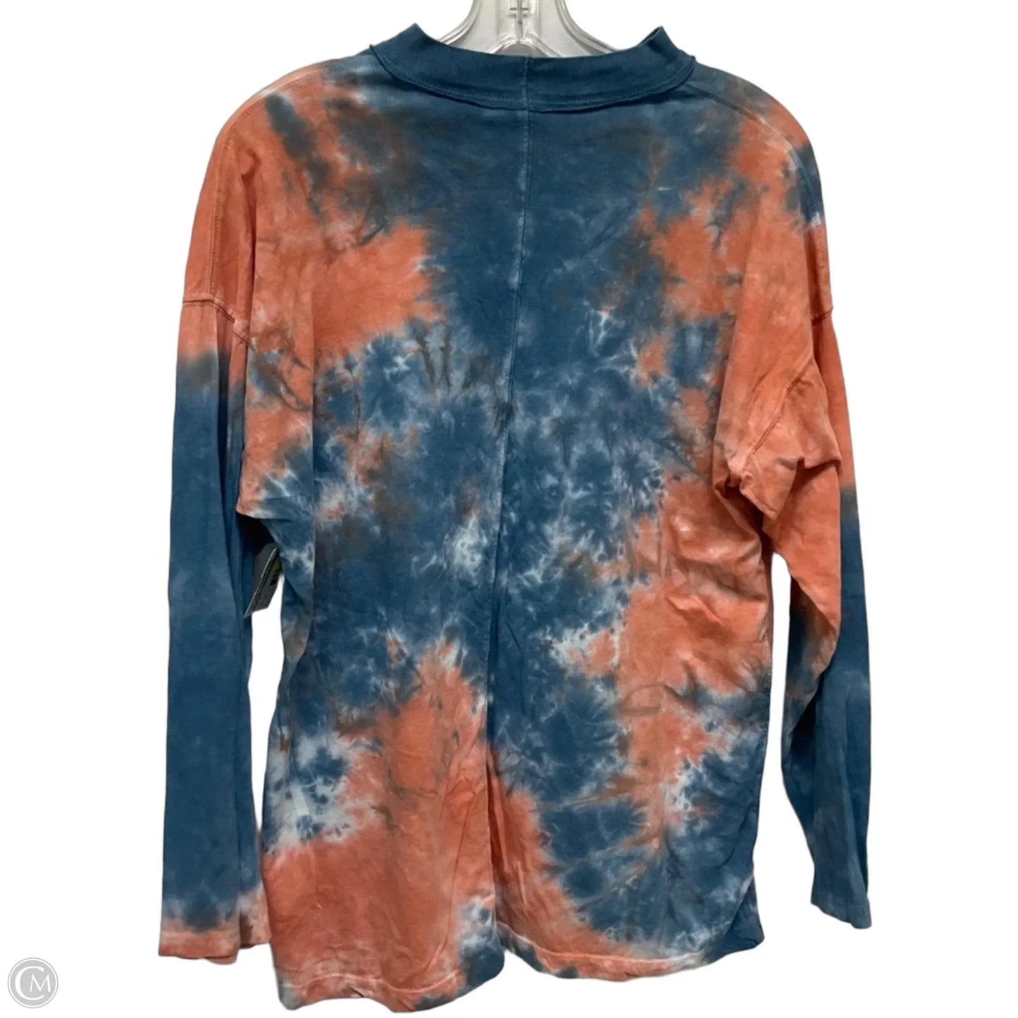 Top Long Sleeve By We The Free In Tie Dye Print, Size: Xs