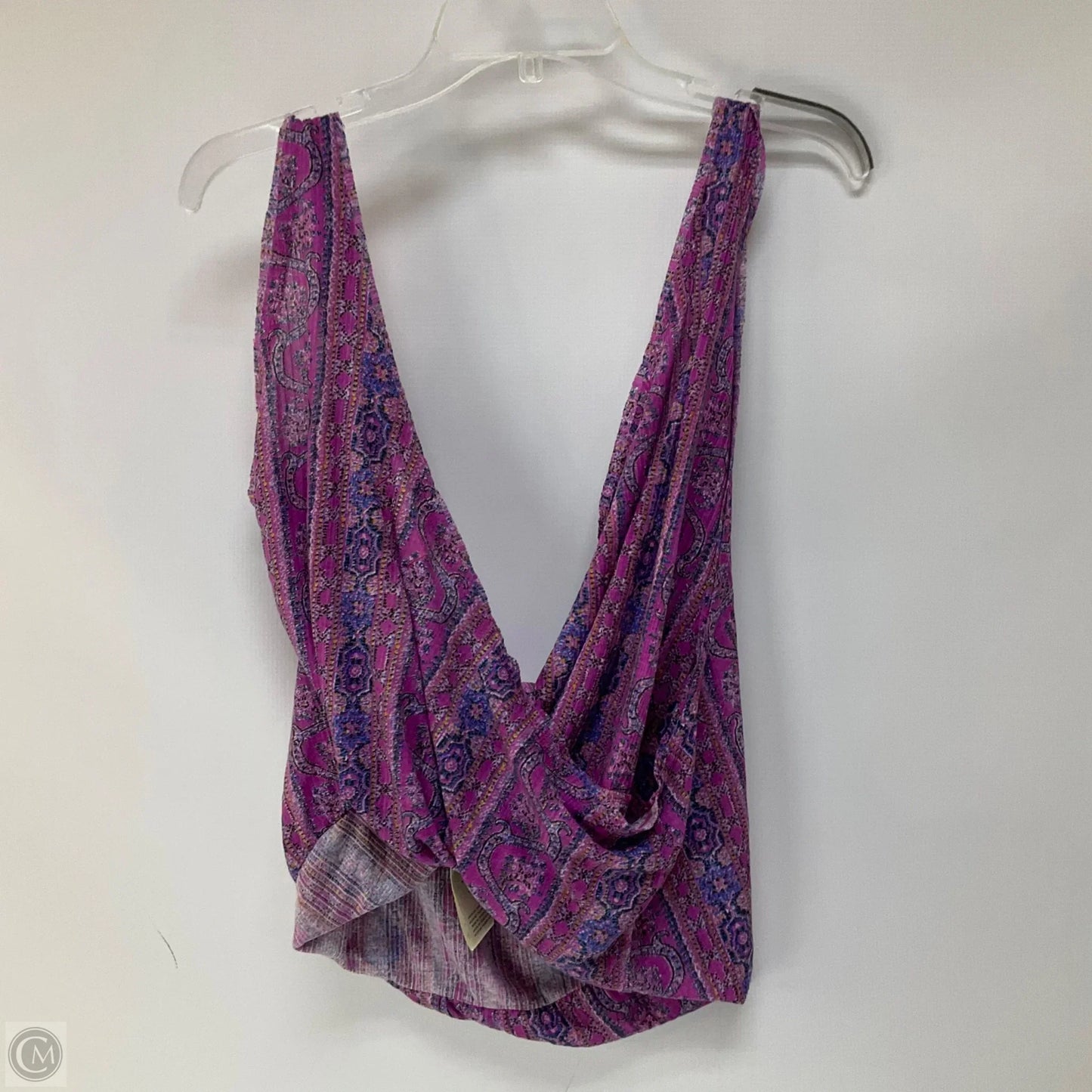 Top Sleeveless By Free People In Purple, Size: L