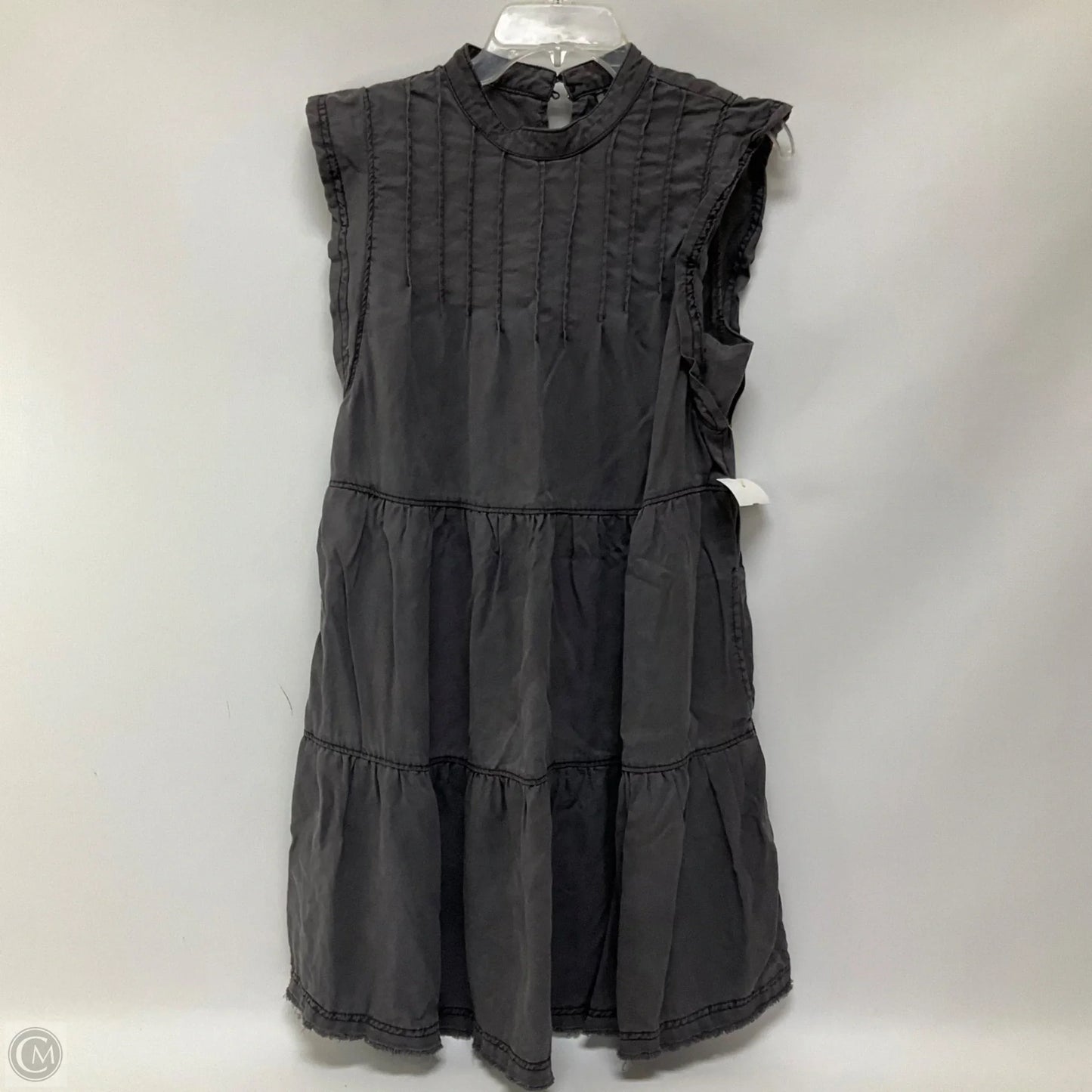 Dress Casual Short By Anthropologie In Grey, Size: S