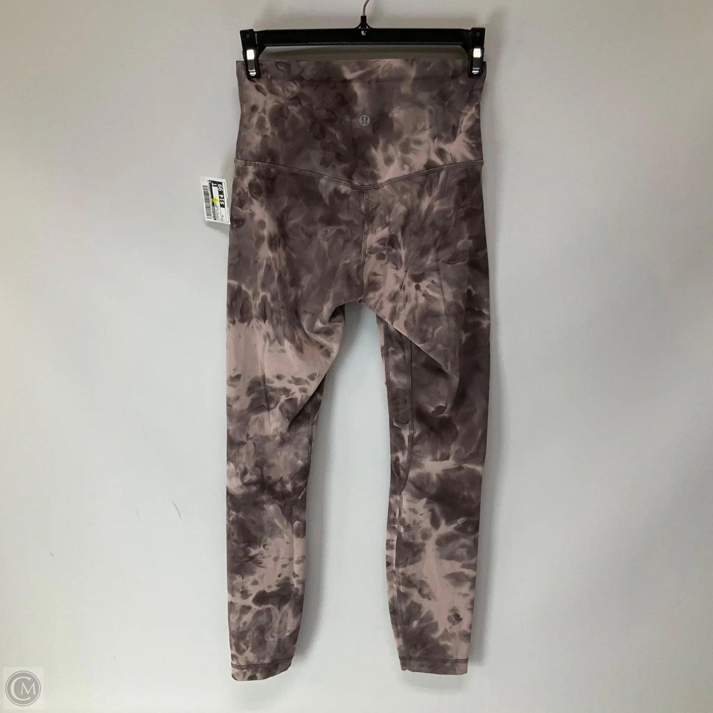 Athletic Leggings By Lululemon In Tie Dye Print, Size: 4