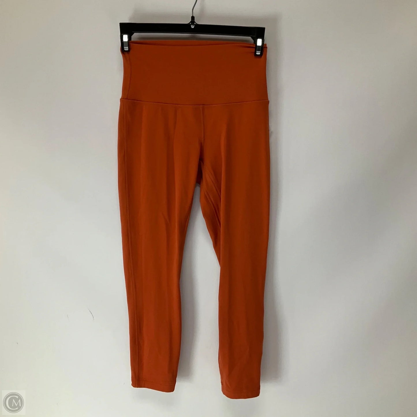 Athletic Leggings By Lululemon In Orange, Size: 4
