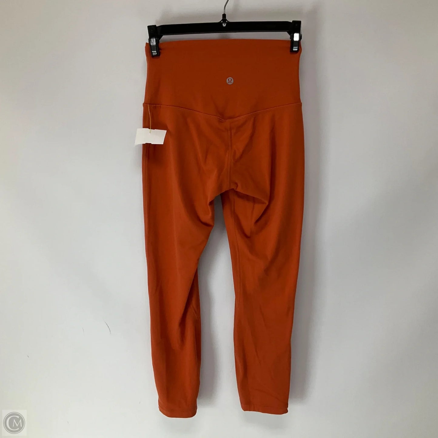 Athletic Leggings By Lululemon In Orange, Size: 4