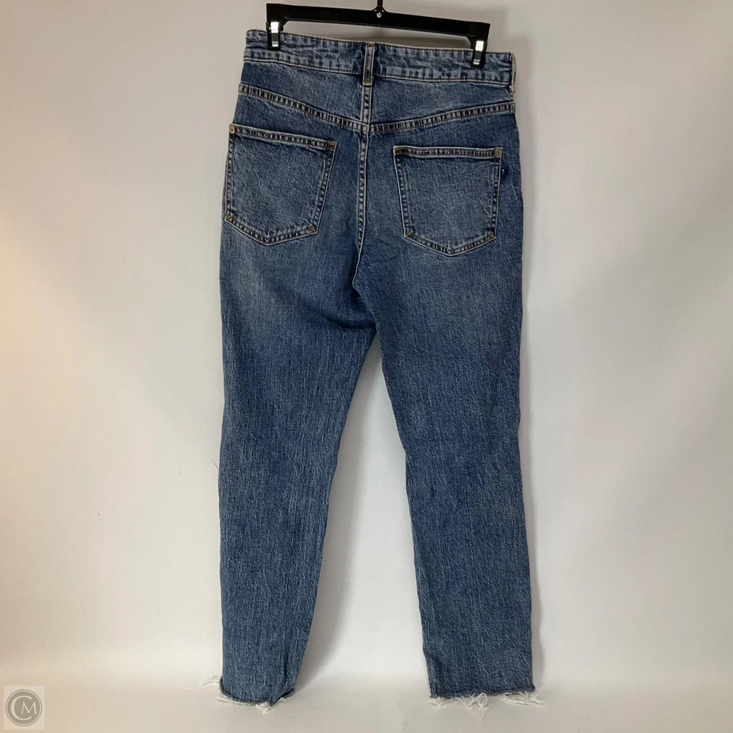 Jeans Straight By Pilcro In Blue Denim, Size: 4