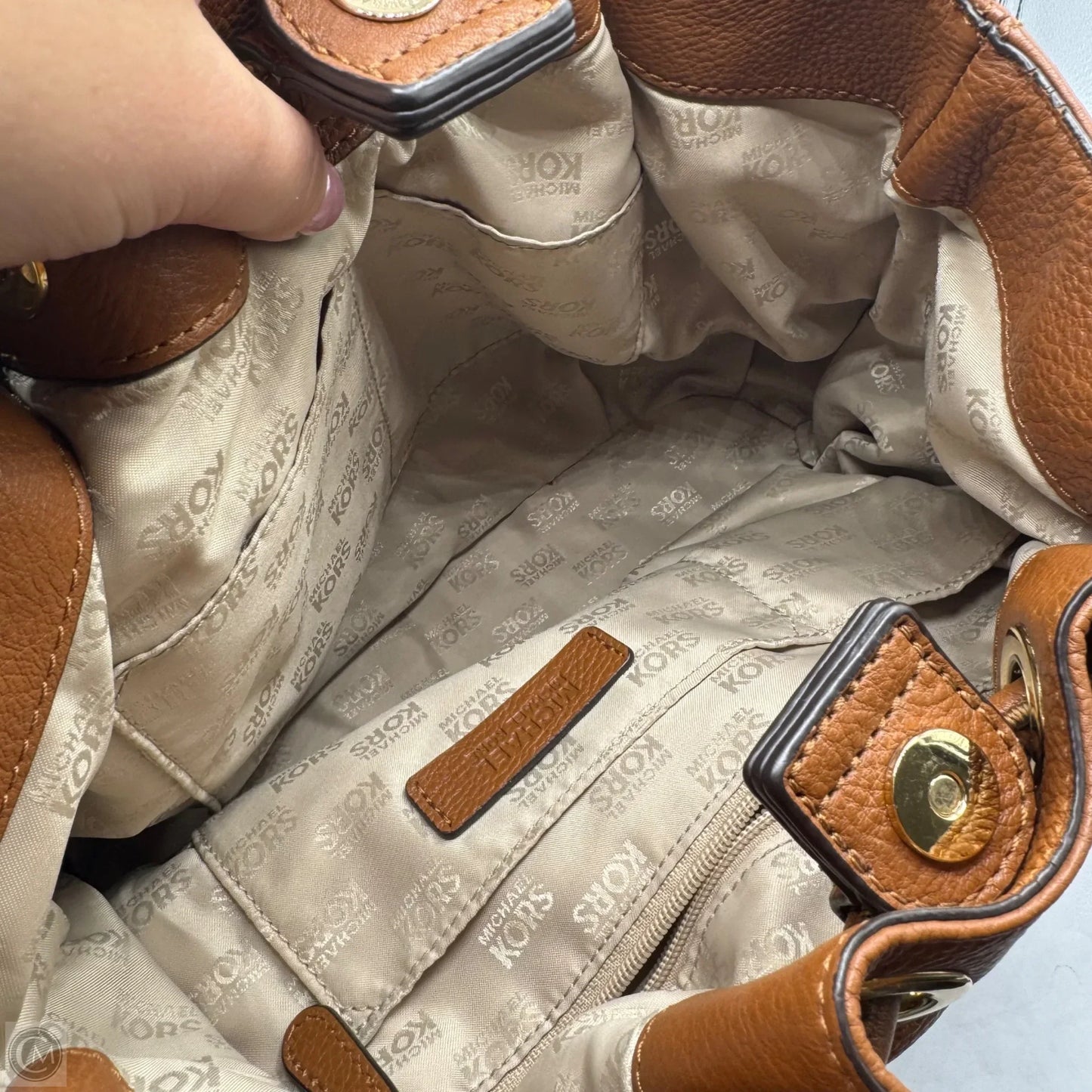 Handbag Designer By Michael Kors, Size: Medium