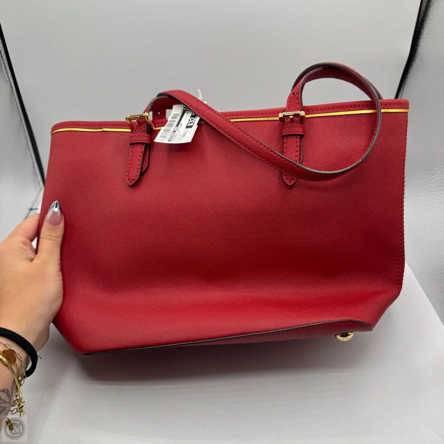 Handbag Designer By Michael Kors, Size: Medium