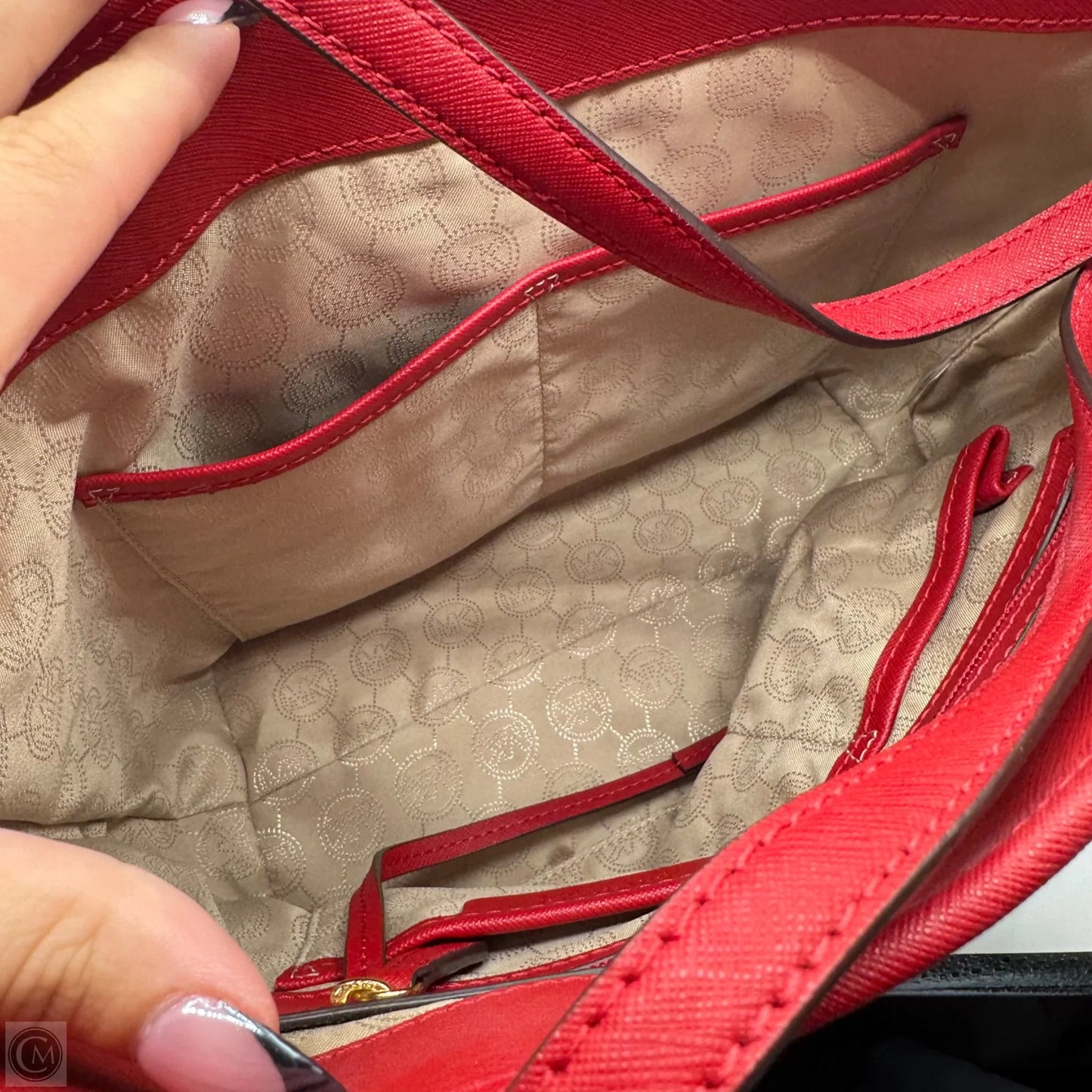 Handbag Designer By Michael Kors, Size: Medium