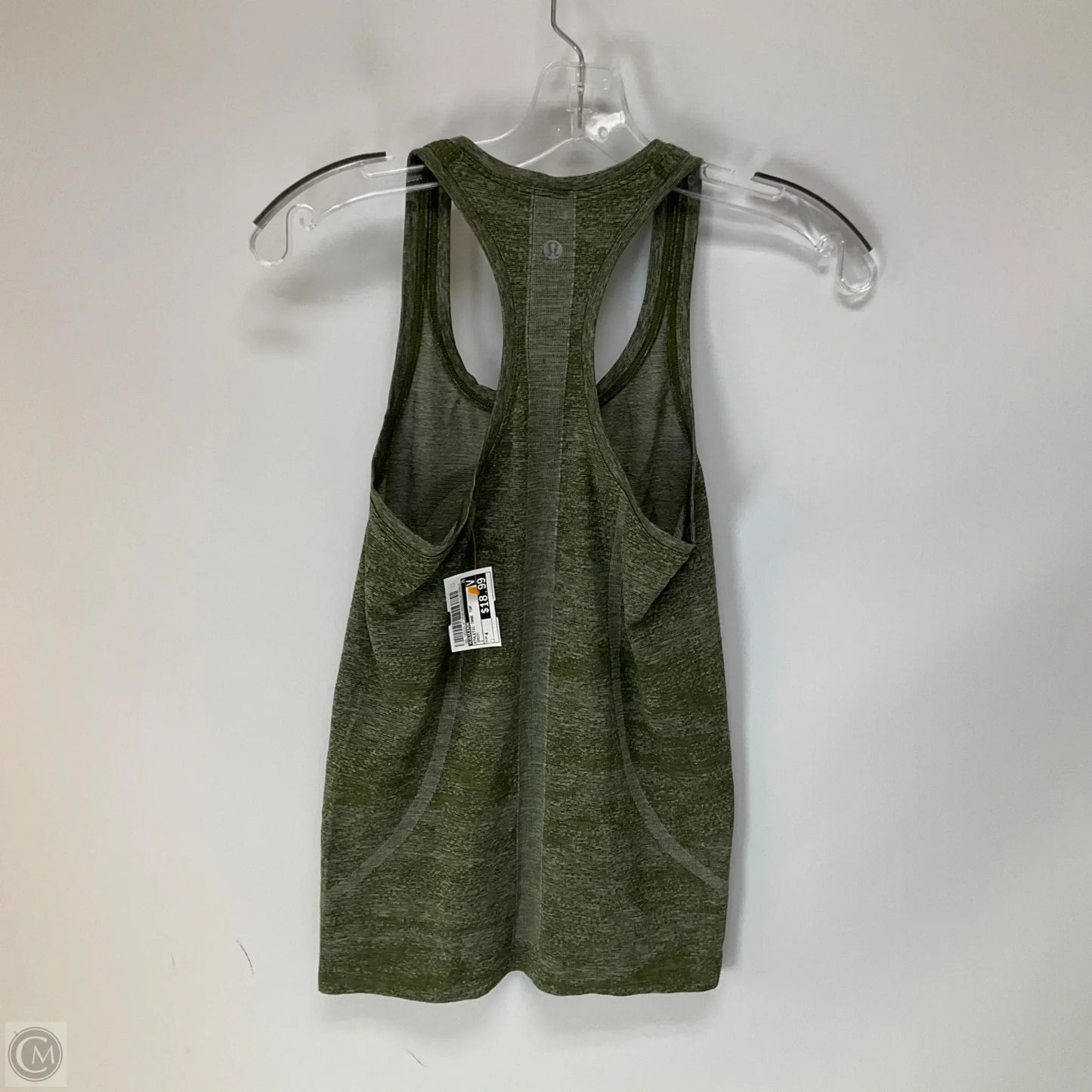 Athletic Tank Top By Lululemon In Green, Size: 4