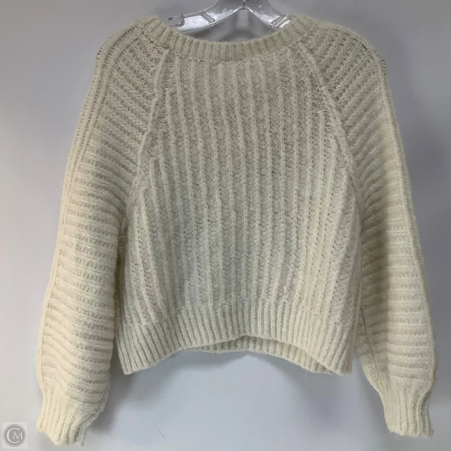 Sweater By Free People In Cream, Size: Xs