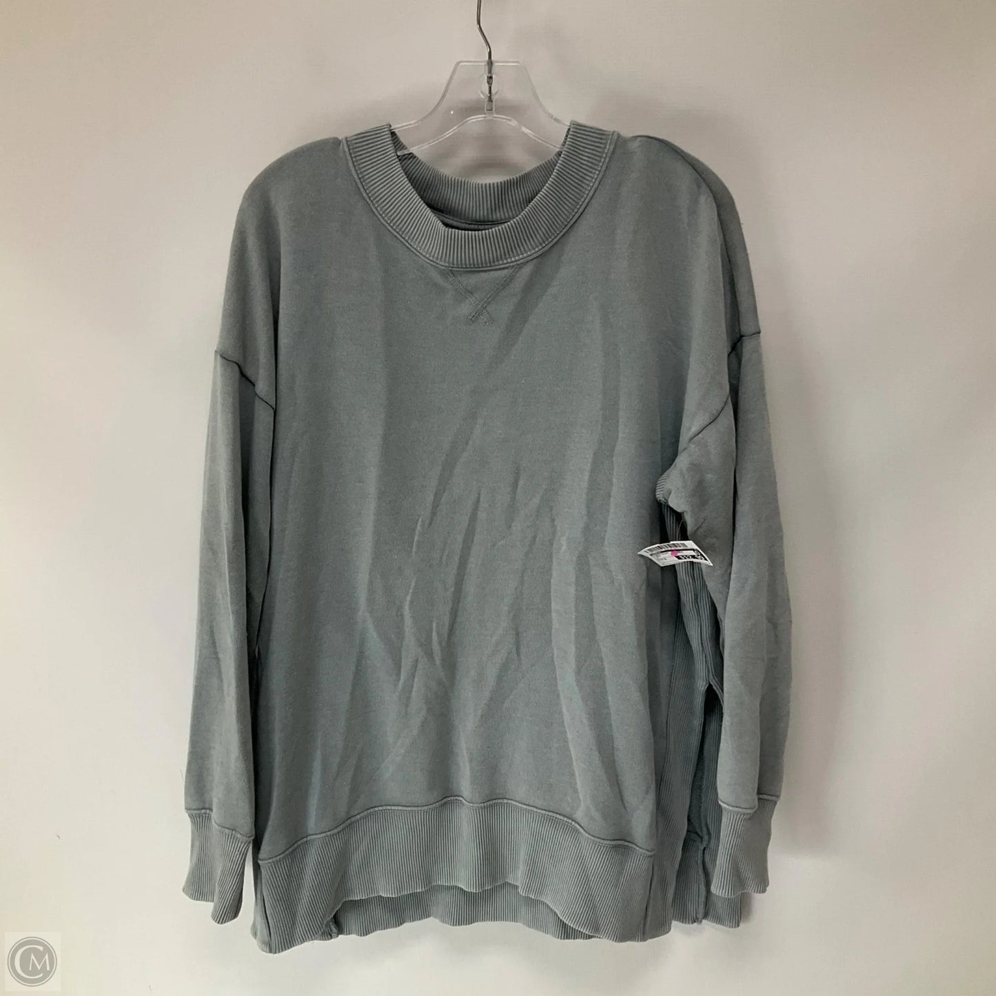 Sweatshirt Crewneck By Aerie In Grey, Size: S