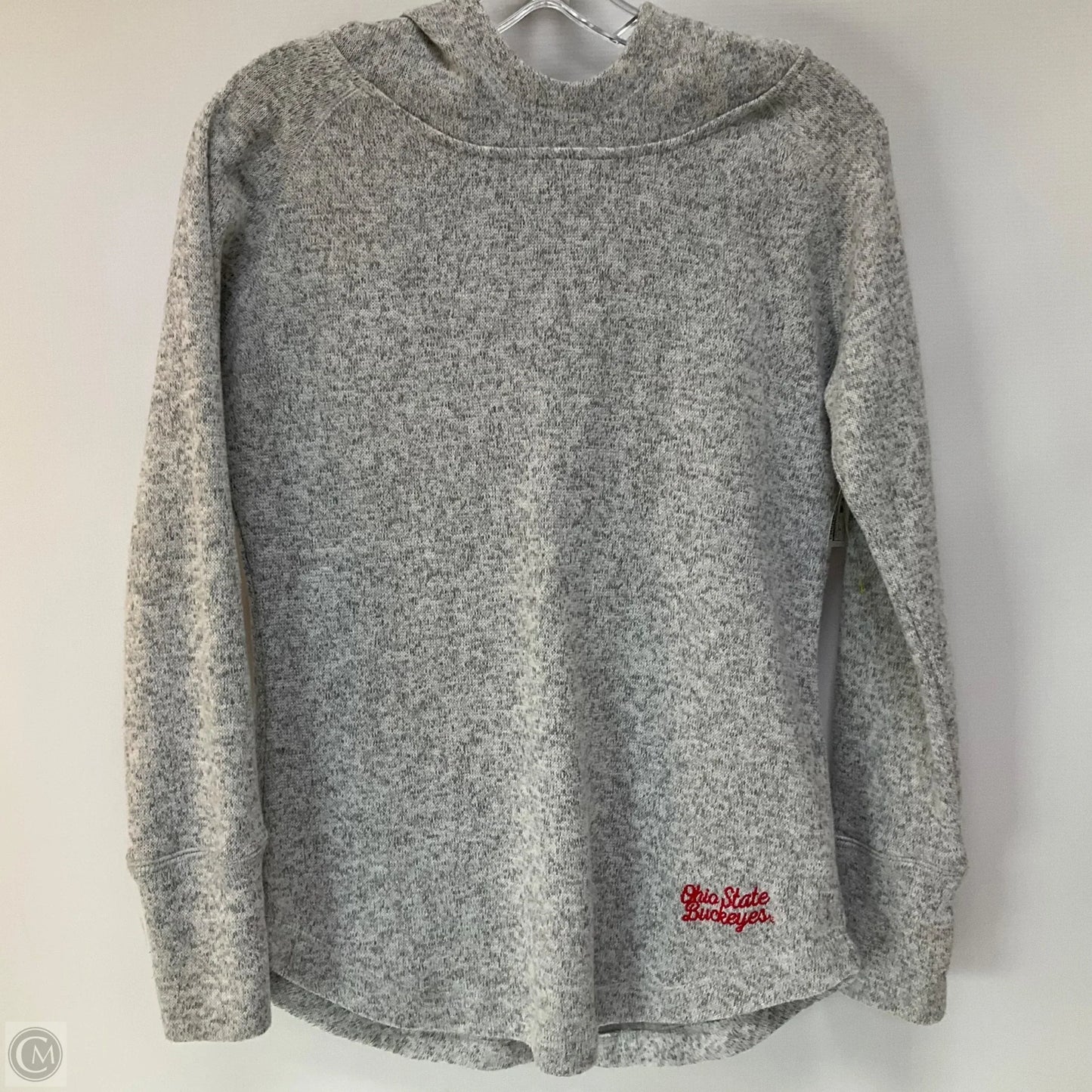 Athletic Sweatshirt Hoodie By Clothes Mentor In Grey, Size: S