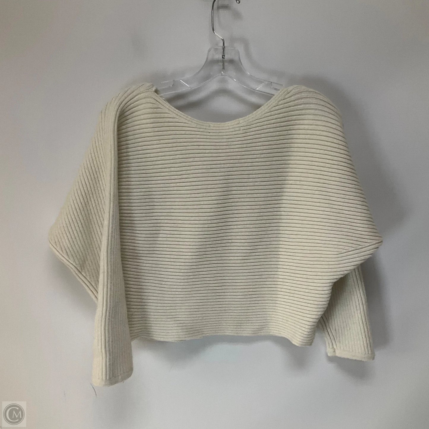 Sweater By Anthropologie In Cream, Size: S