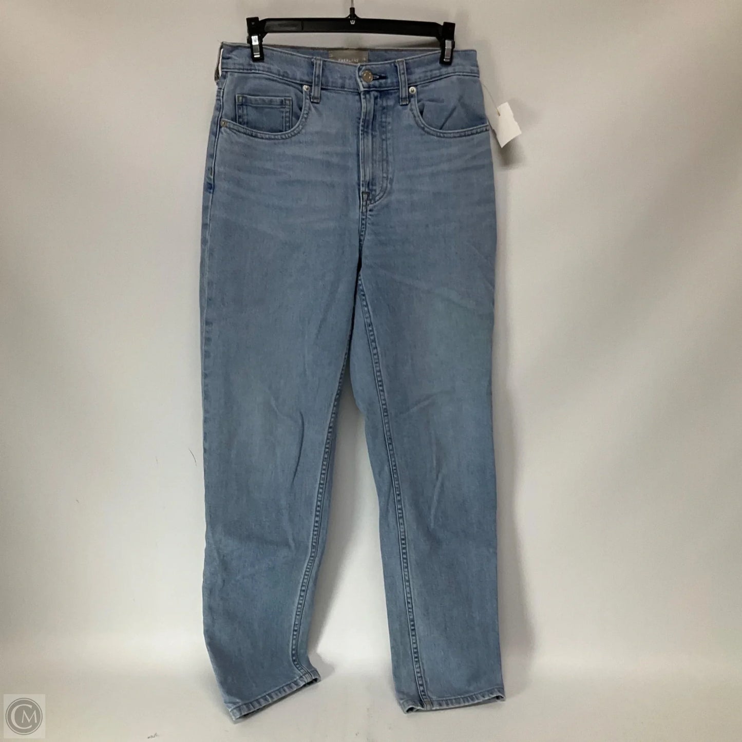 Jeans Straight By Everlane In Blue Denim, Size: 4