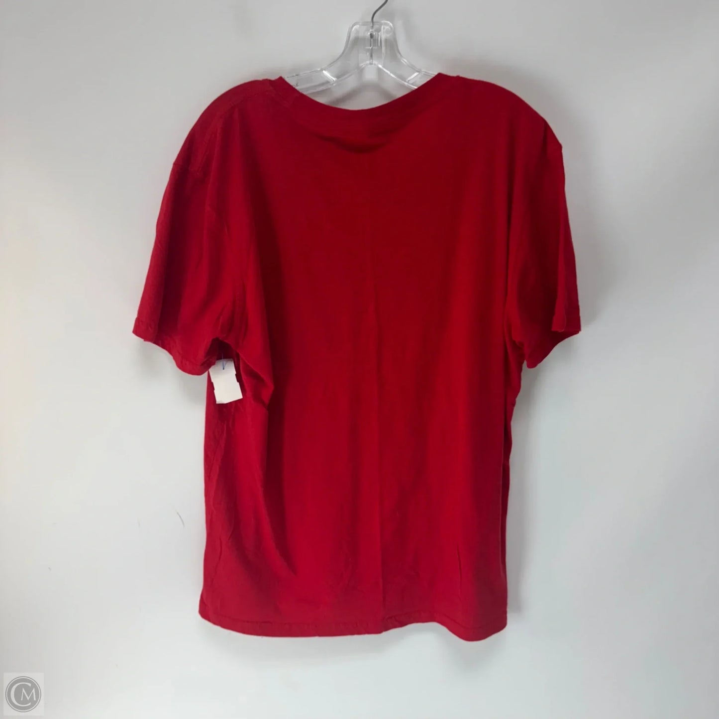 Top Short Sleeve Basic By Cmf In Red, Size: Xl