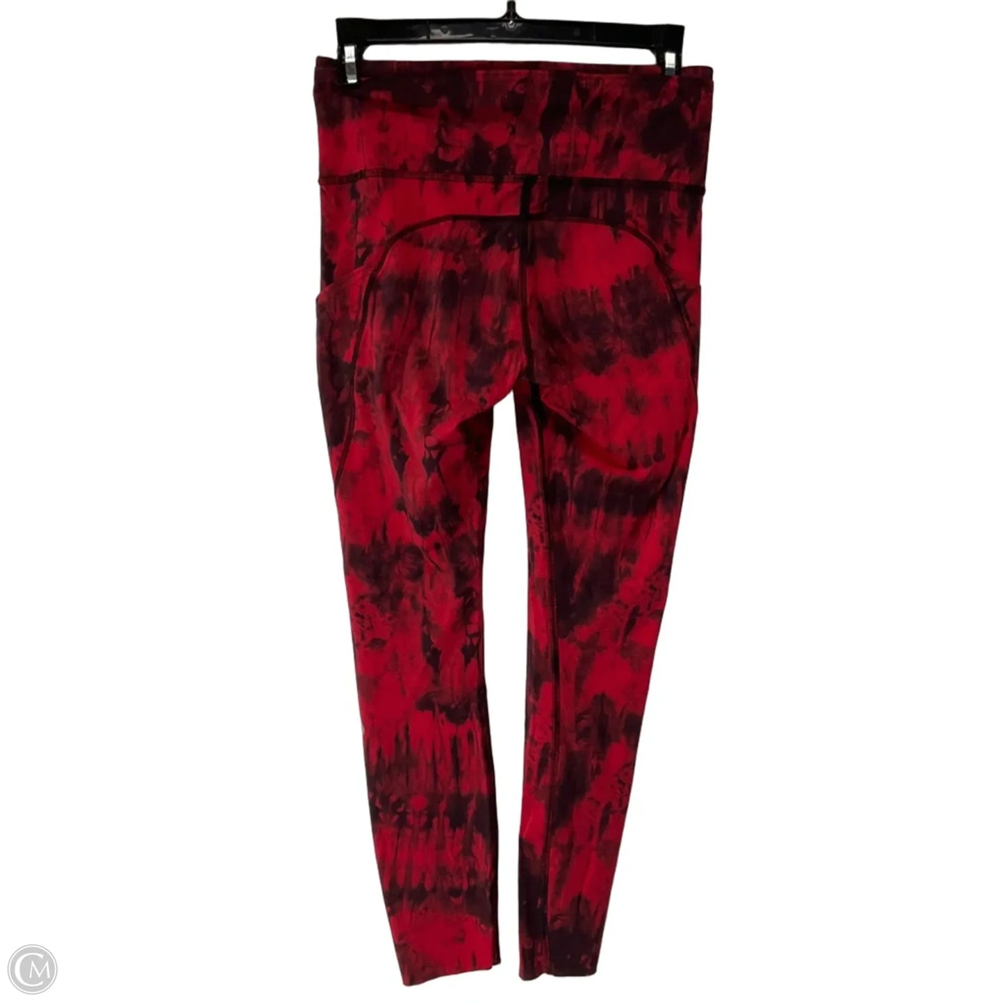 Athletic Leggings By Lululemon In Tie Dye Print, Size: 6