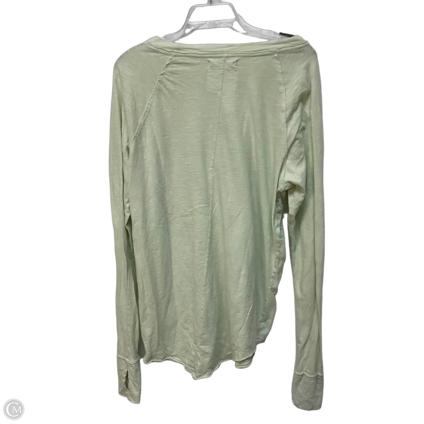 Top Long Sleeve Basic By We The Free In Green, Size: S