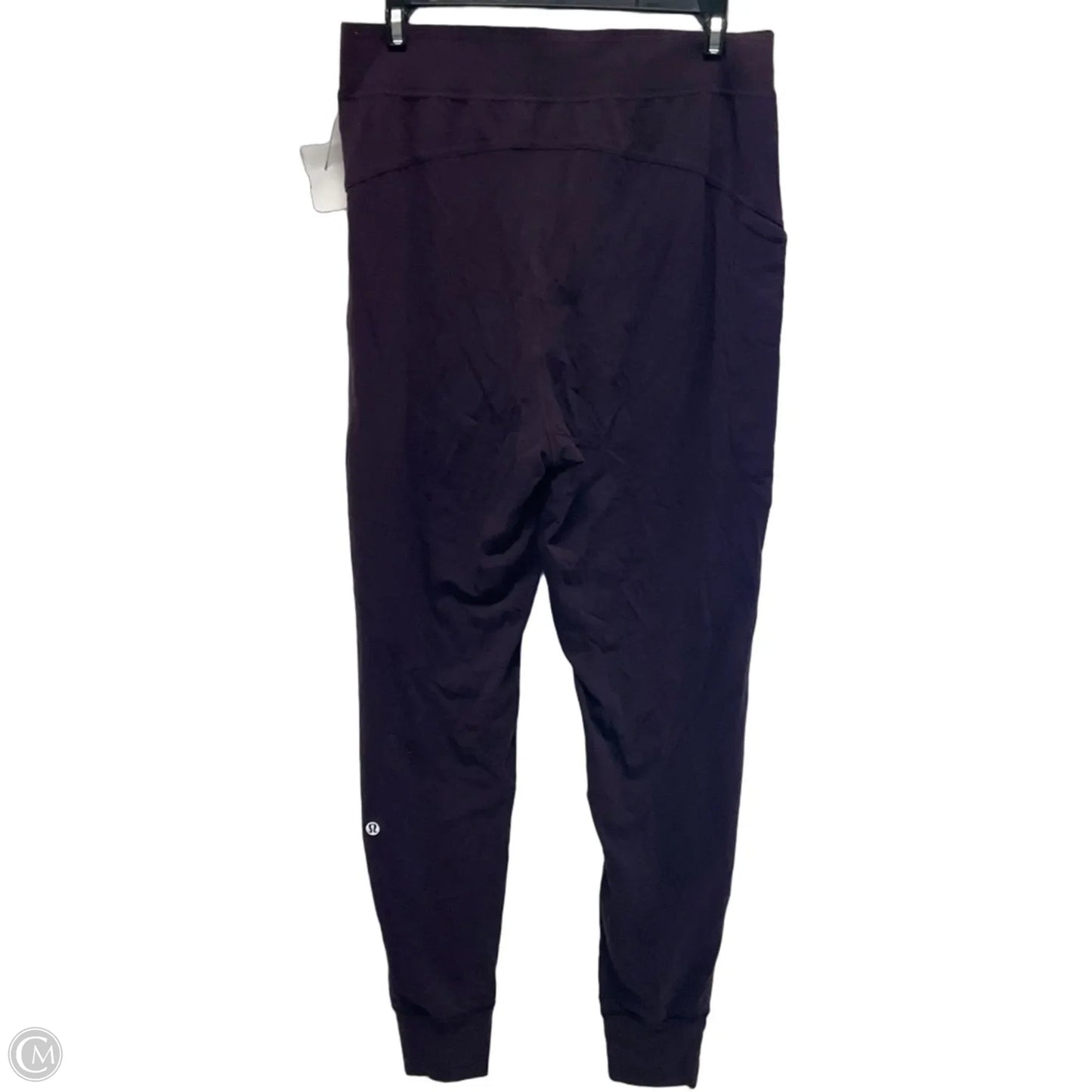 Athletic Pants By Lululemon In Maroon, Size: 8