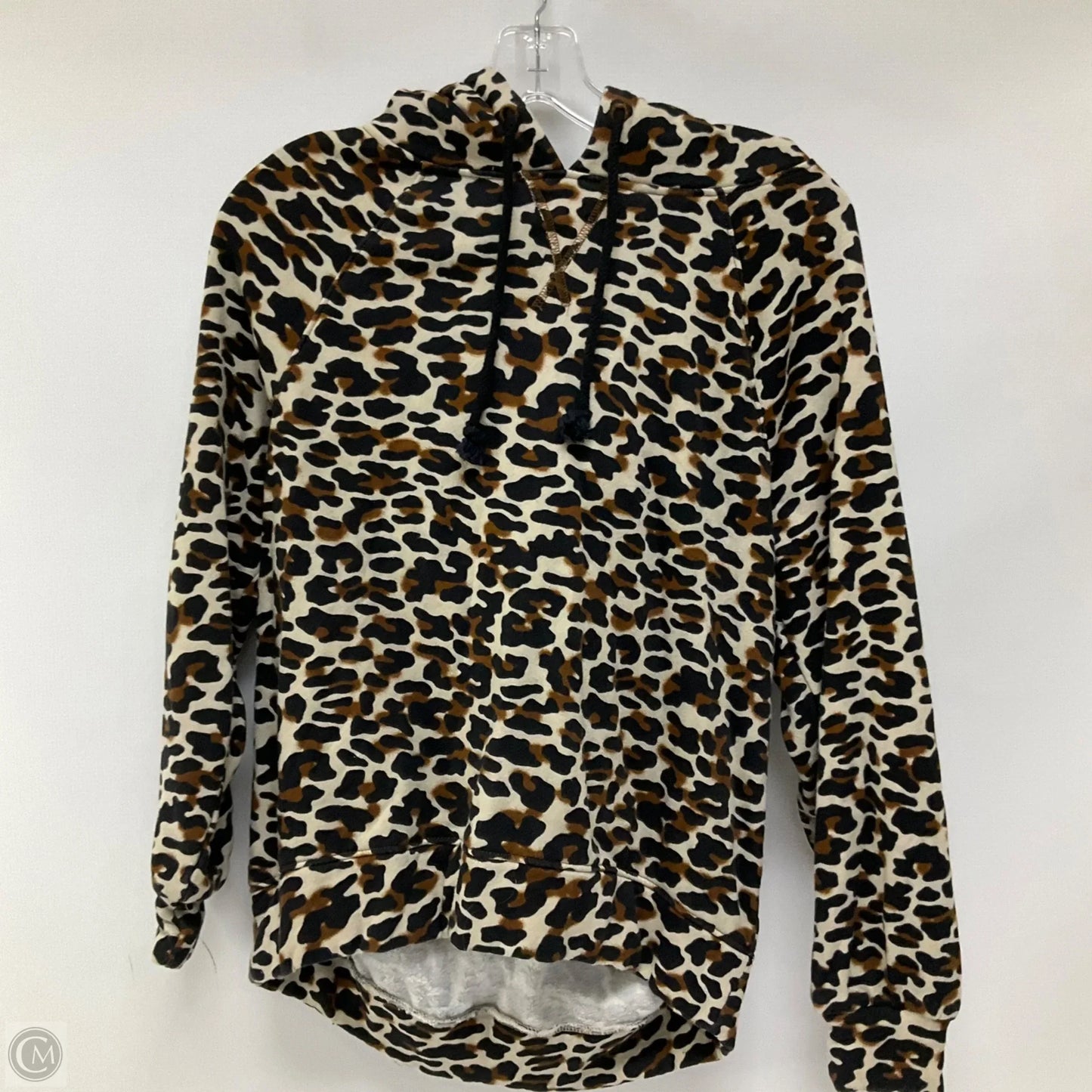 Sweatshirt Hoodie By Lou And Grey In Animal Print, Size: Xs