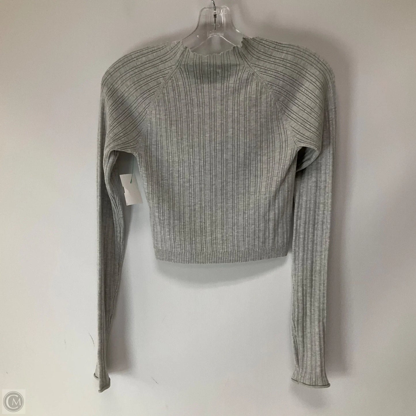 Top Long Sleeve By Garage In Grey, Size: S