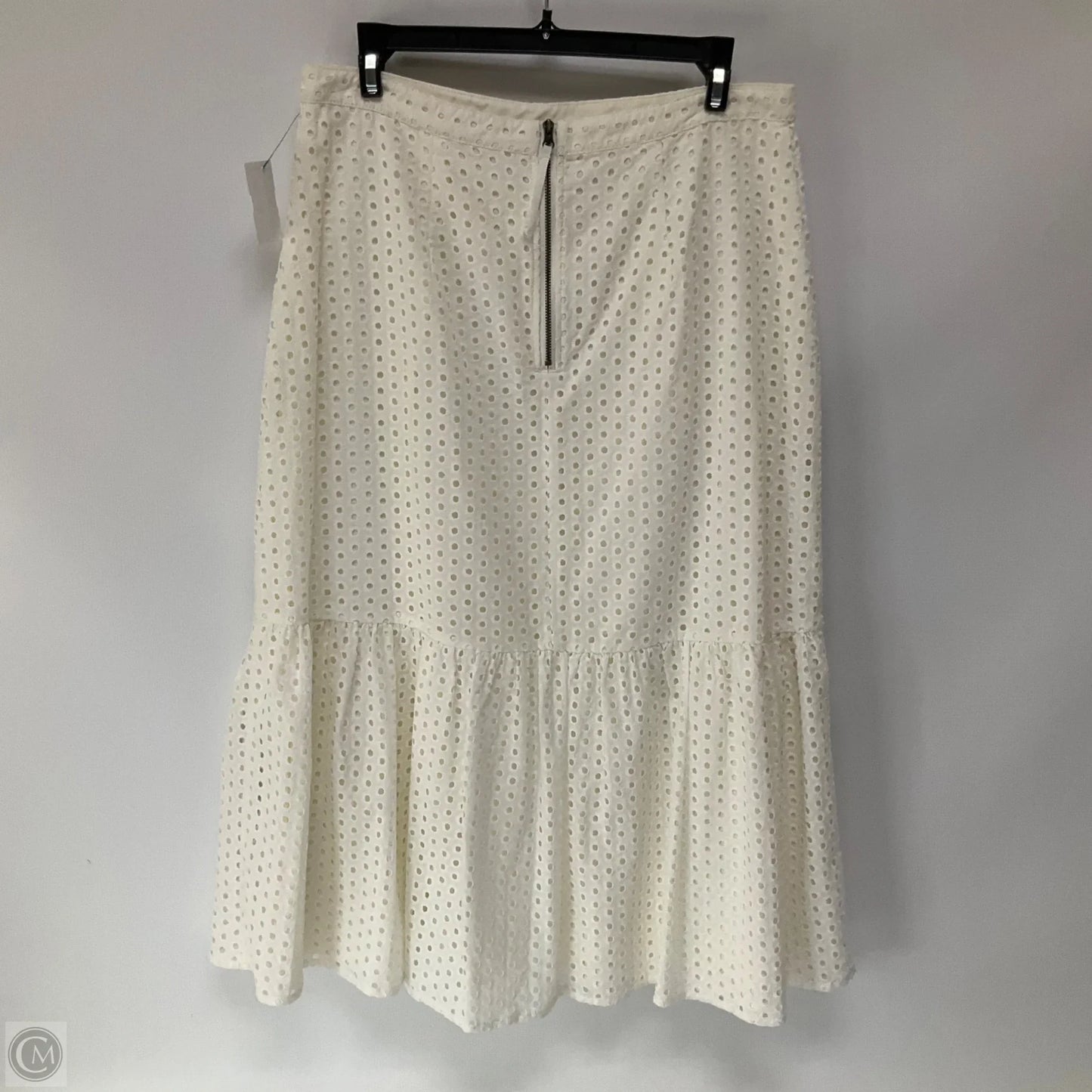 Skirt Maxi By Anthropologie In White, Size: 10