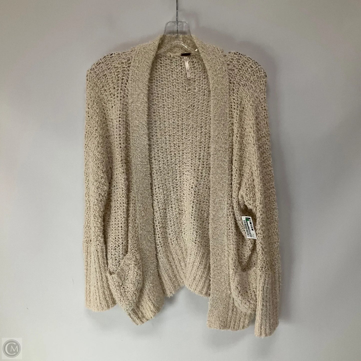 Sweater Cardigan By Free People In Cream, Size: Xs