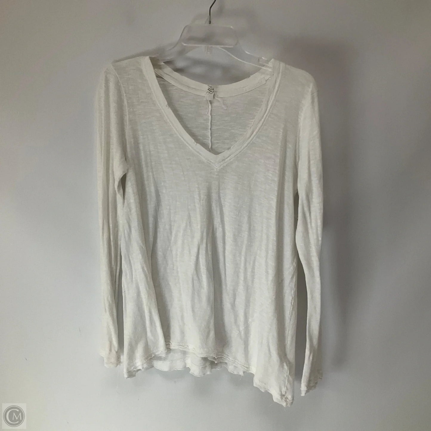 Top Long Sleeve By We The Free In White, Size: Xs