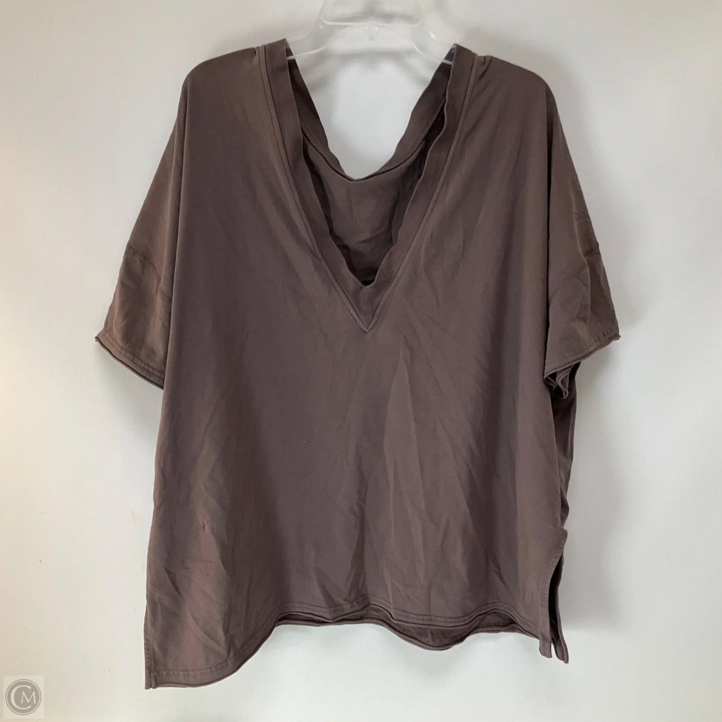 Top Short Sleeve By Free People In Purple, Size: S