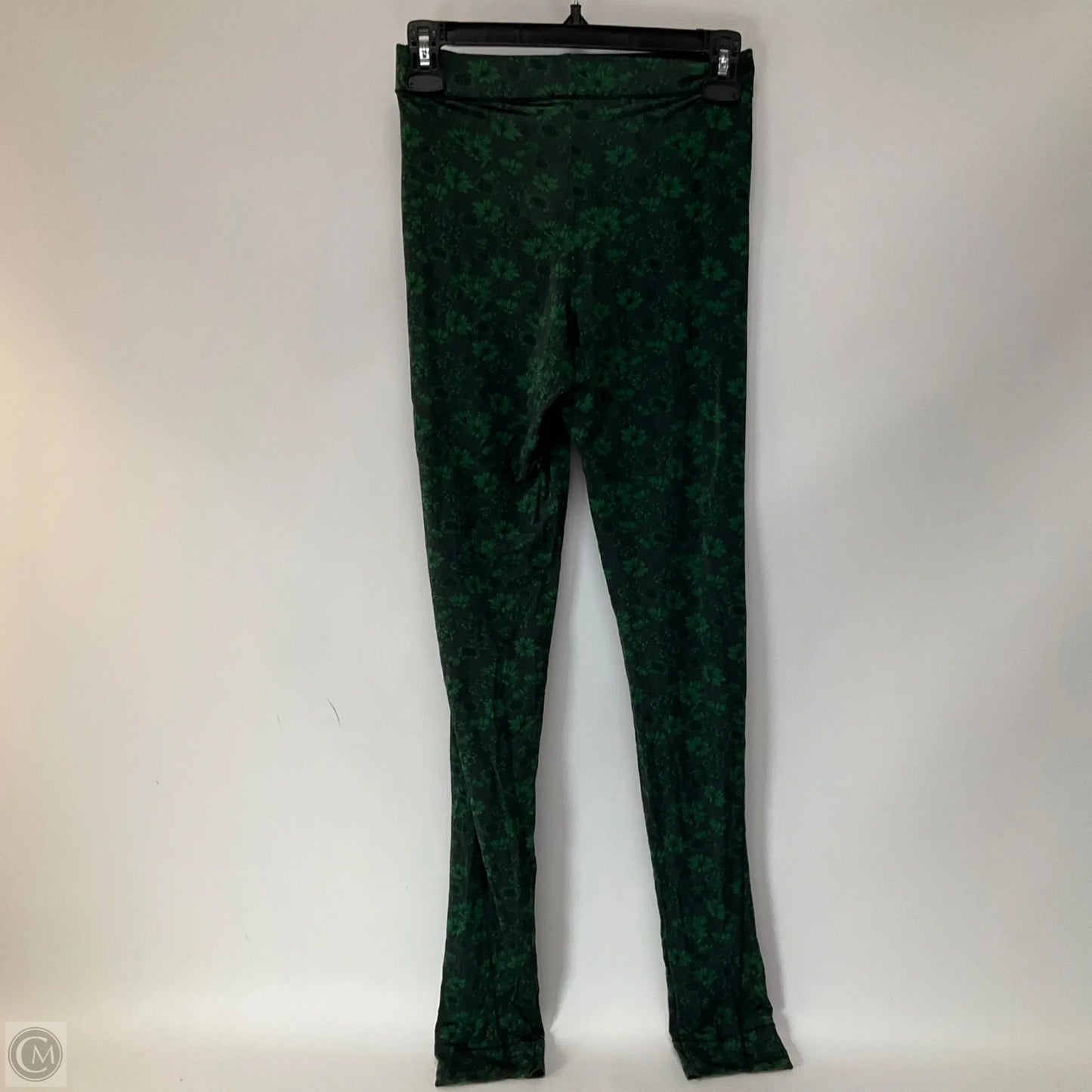 Athletic Leggings By Ganni In Blue & Green, Size: S