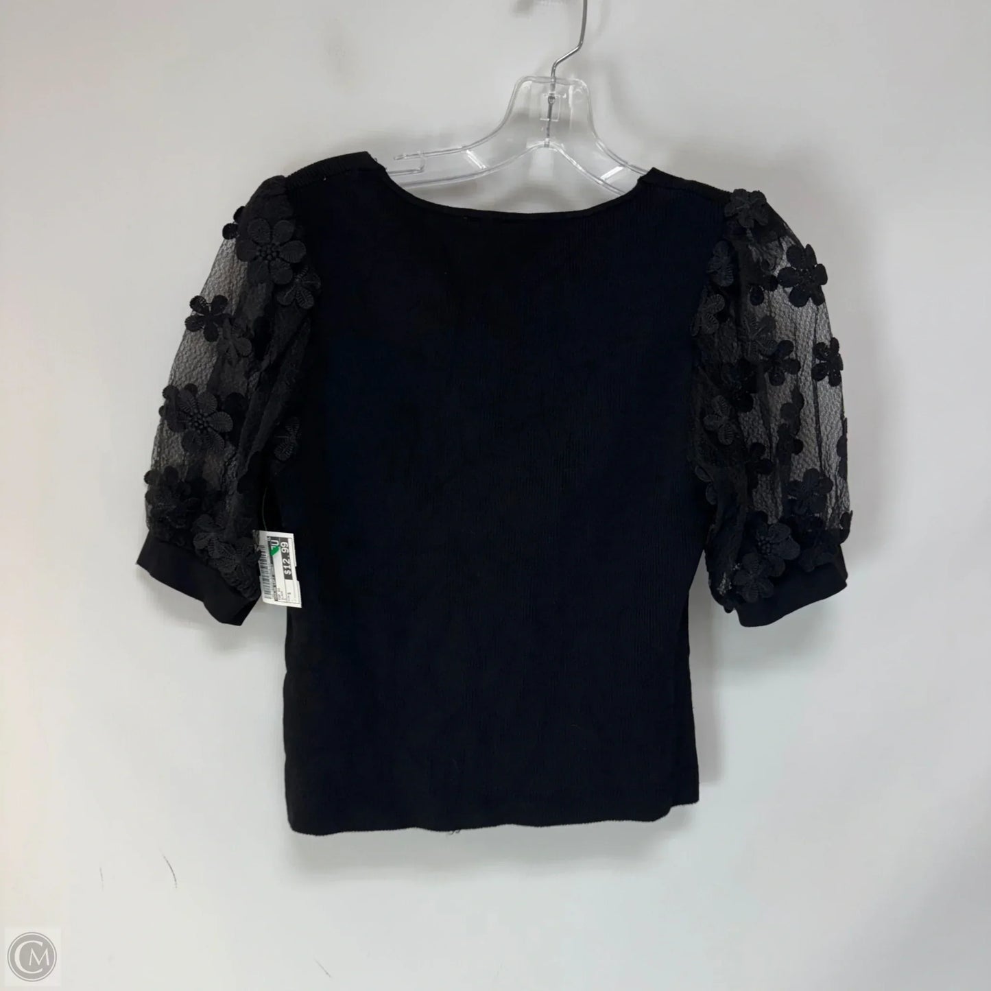 Top Short Sleeve By Dolan Left Coast In Black, Size: S