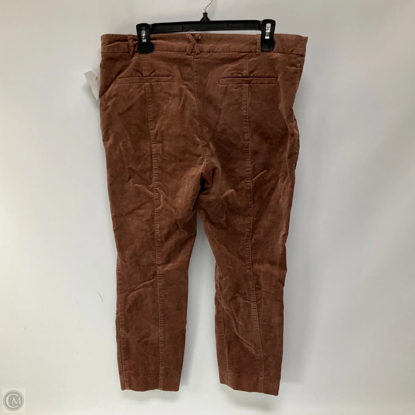 Pants Cropped By Anthropologie In Brown, Size: 14