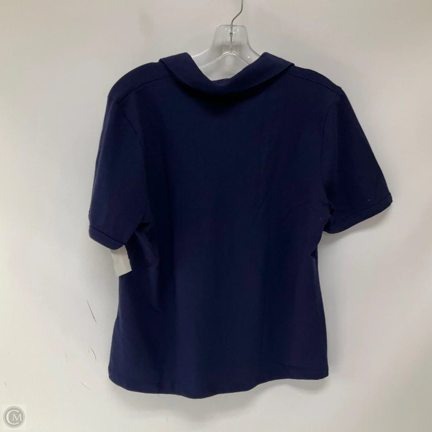 Top Short Sleeve By Maeve In Navy, Size: L