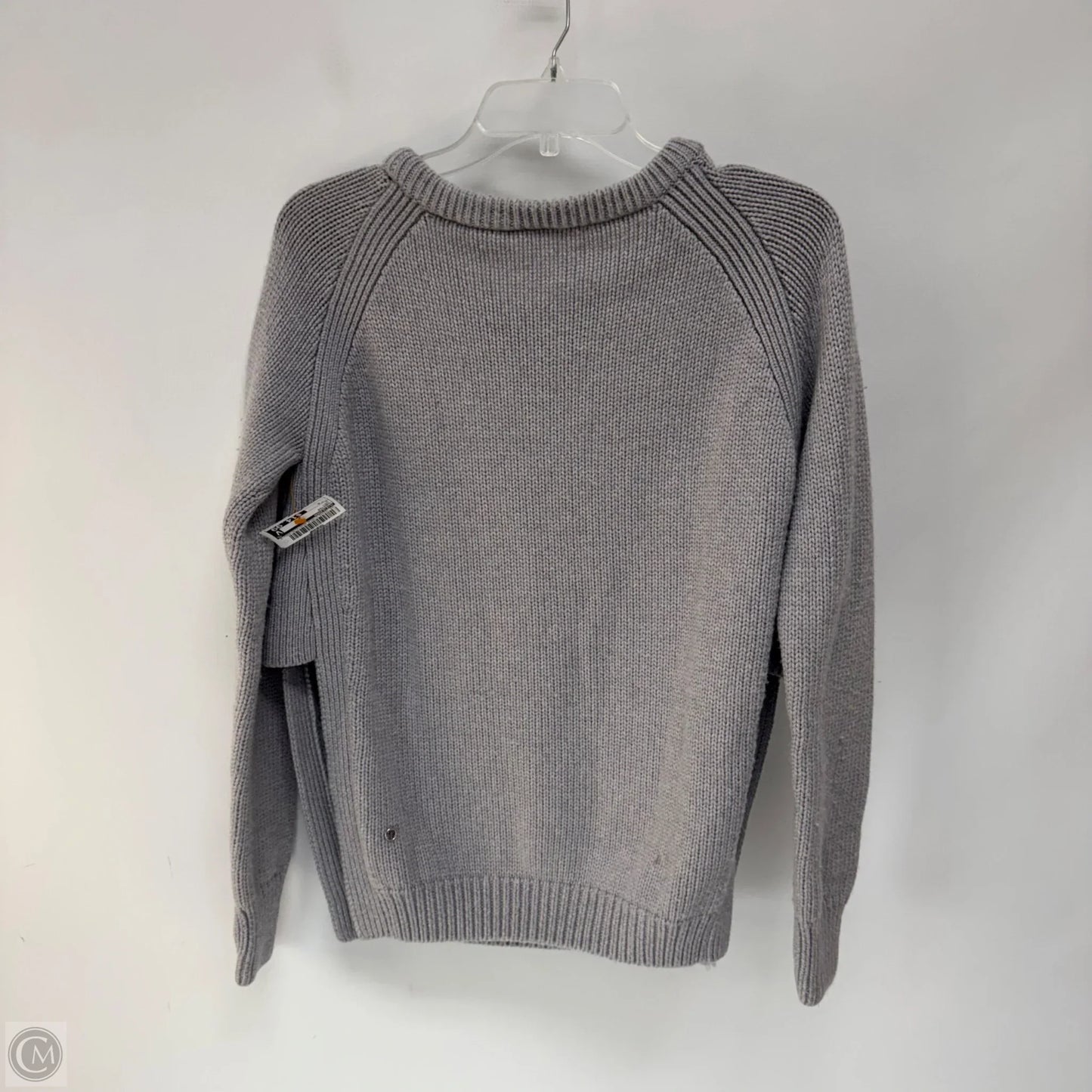 Sweater By Lululemon In Grey, Size: 8