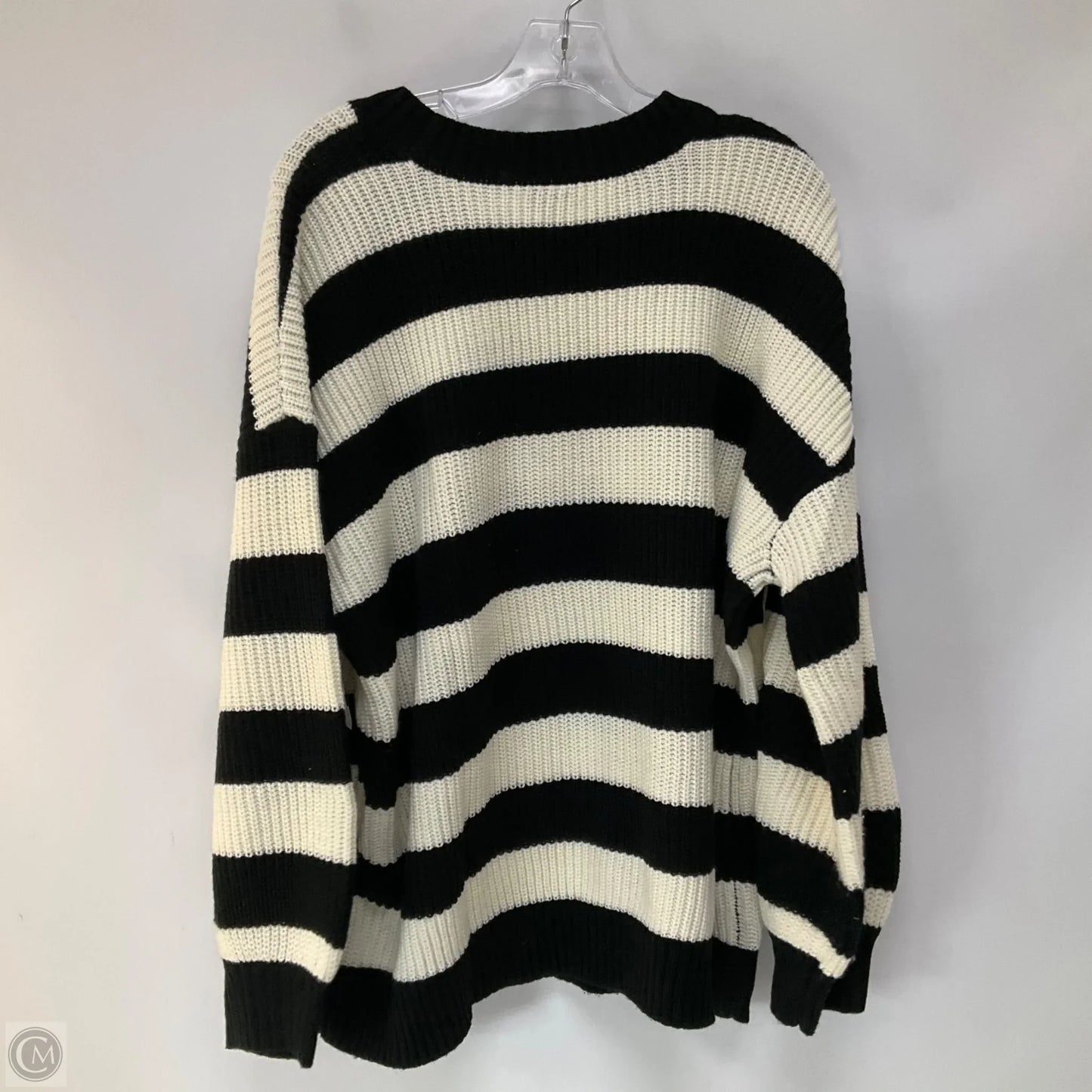 Sweater By Torrid In Striped Pattern, Size: 2x