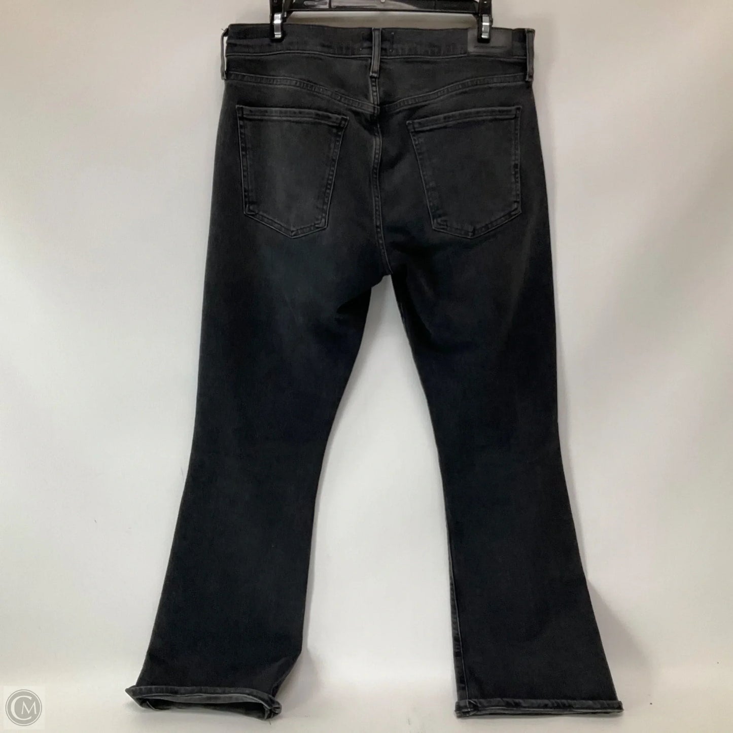 Jeans Flared By Citizens Of Humanity In Black Denim, Size: 8