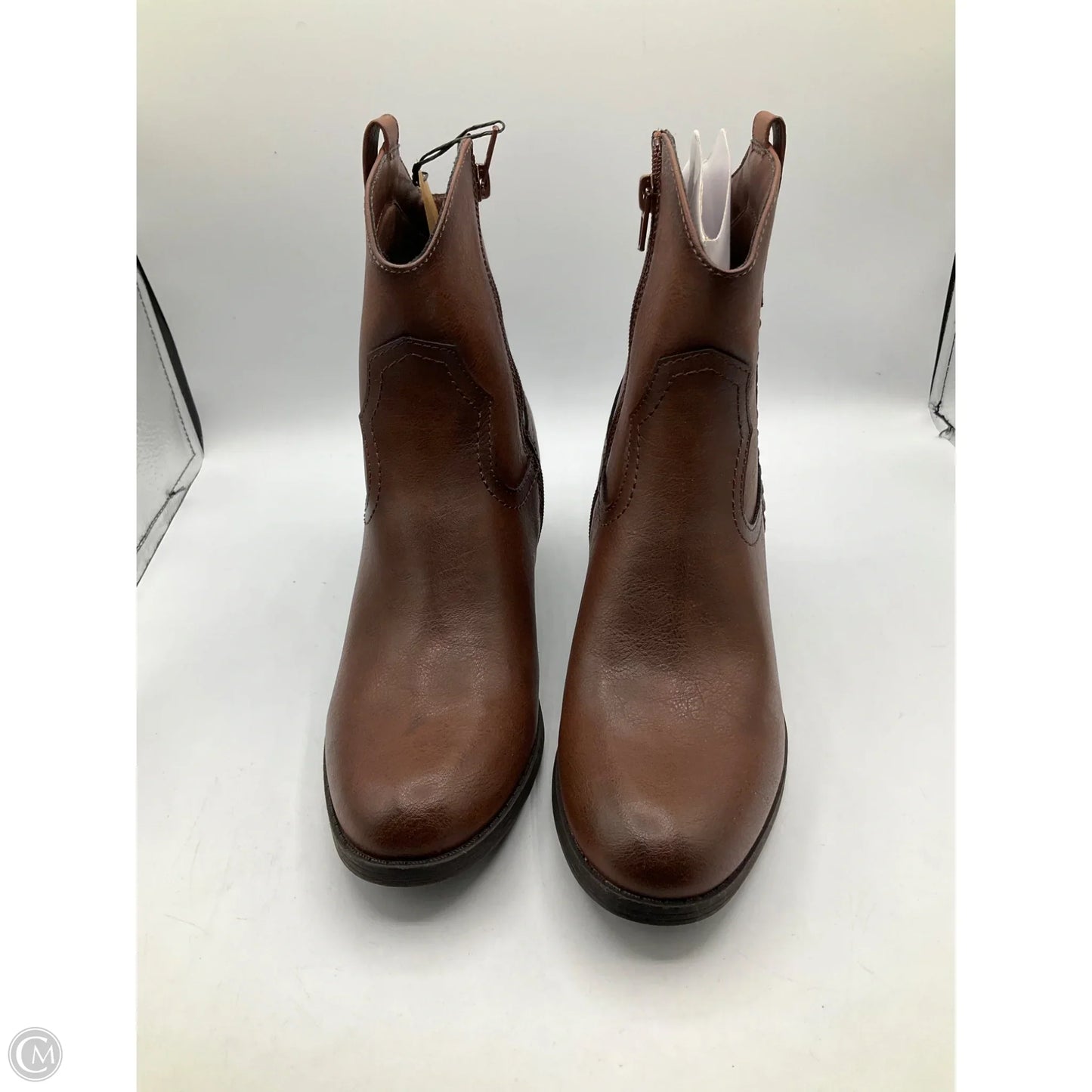 Boots Western By Frye And Co In Brown, Size: 8.5