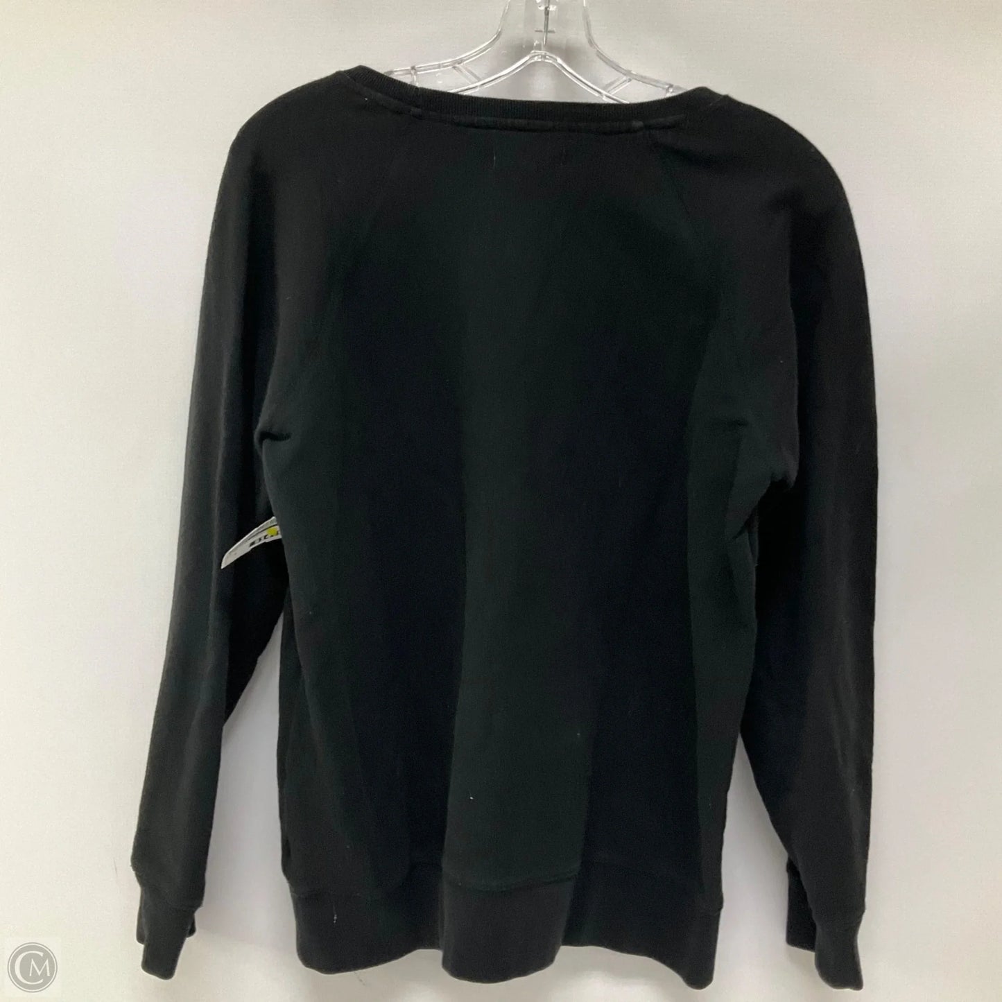 Sweatshirt Crewneck By Madewell In Black, Size: M