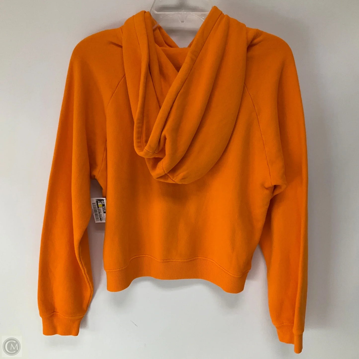 Sweatshirt Hoodie By Clothes Mentor In Orange, Size: S