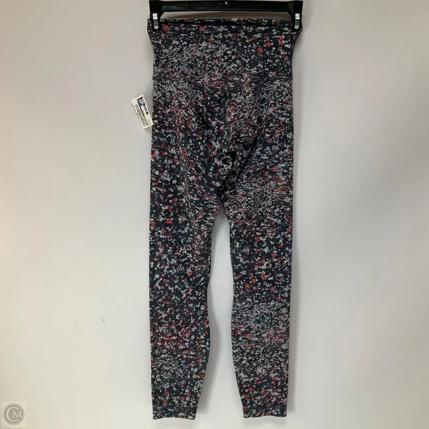 Athletic Leggings By Lululemon In Multi-colored, Size: 4