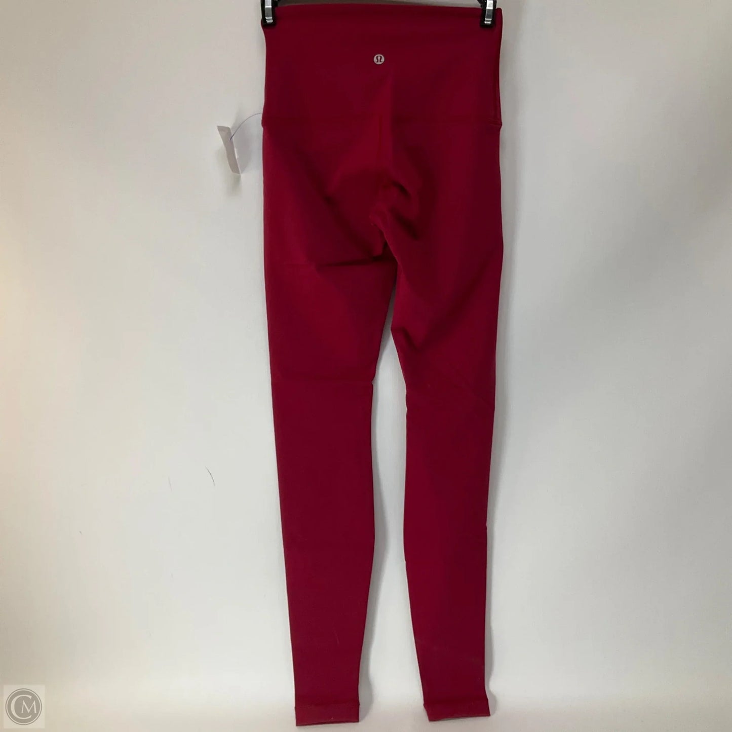 Athletic Leggings By Lululemon In Red, Size: 4