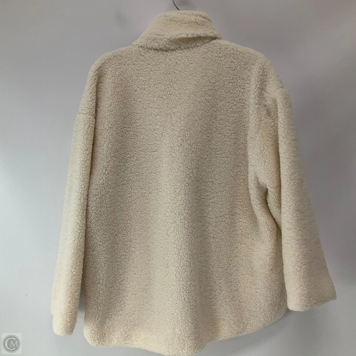 Jacket Fleece By White Birch In Cream, Size: L