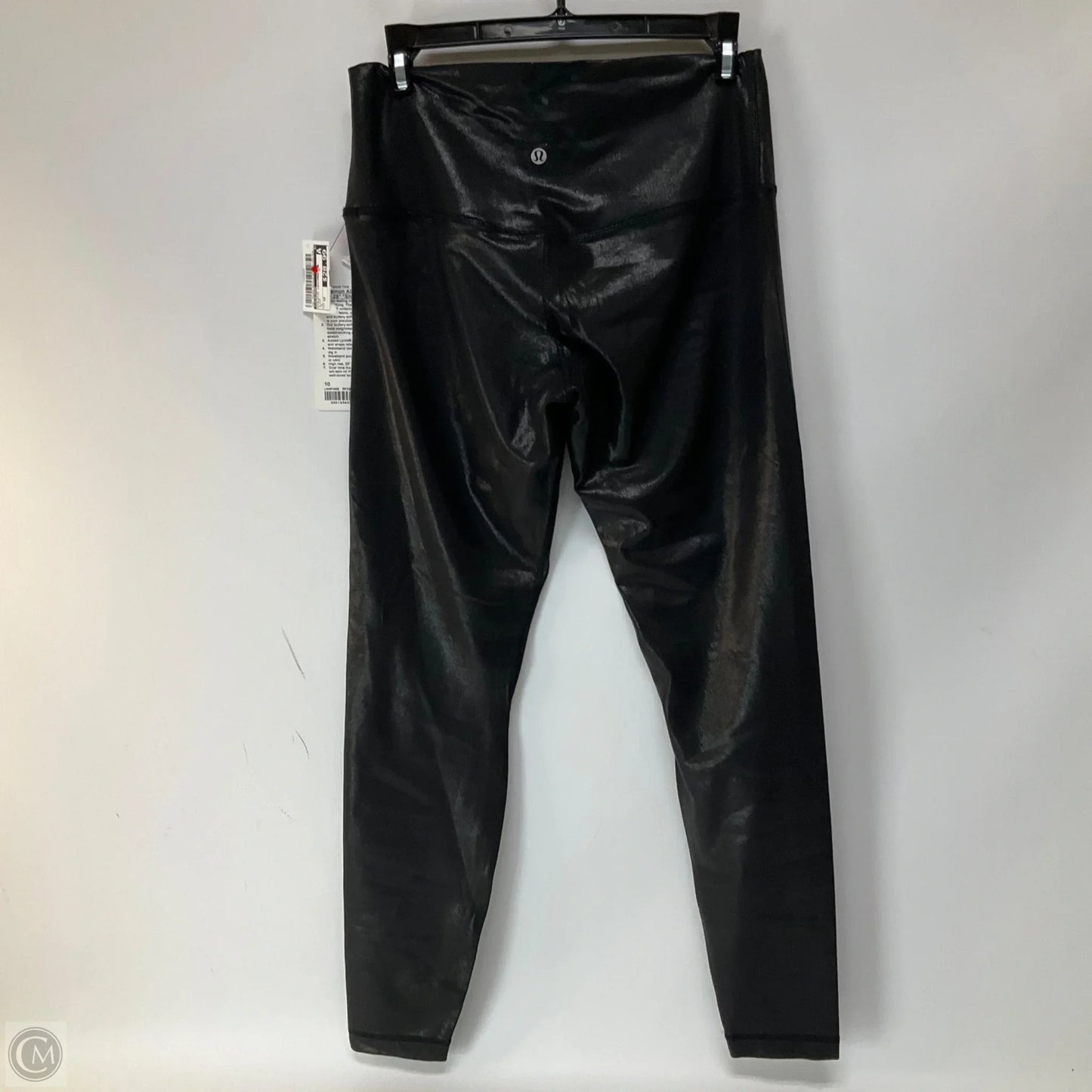 Athletic Leggings By Lululemon In Black, Size: 10