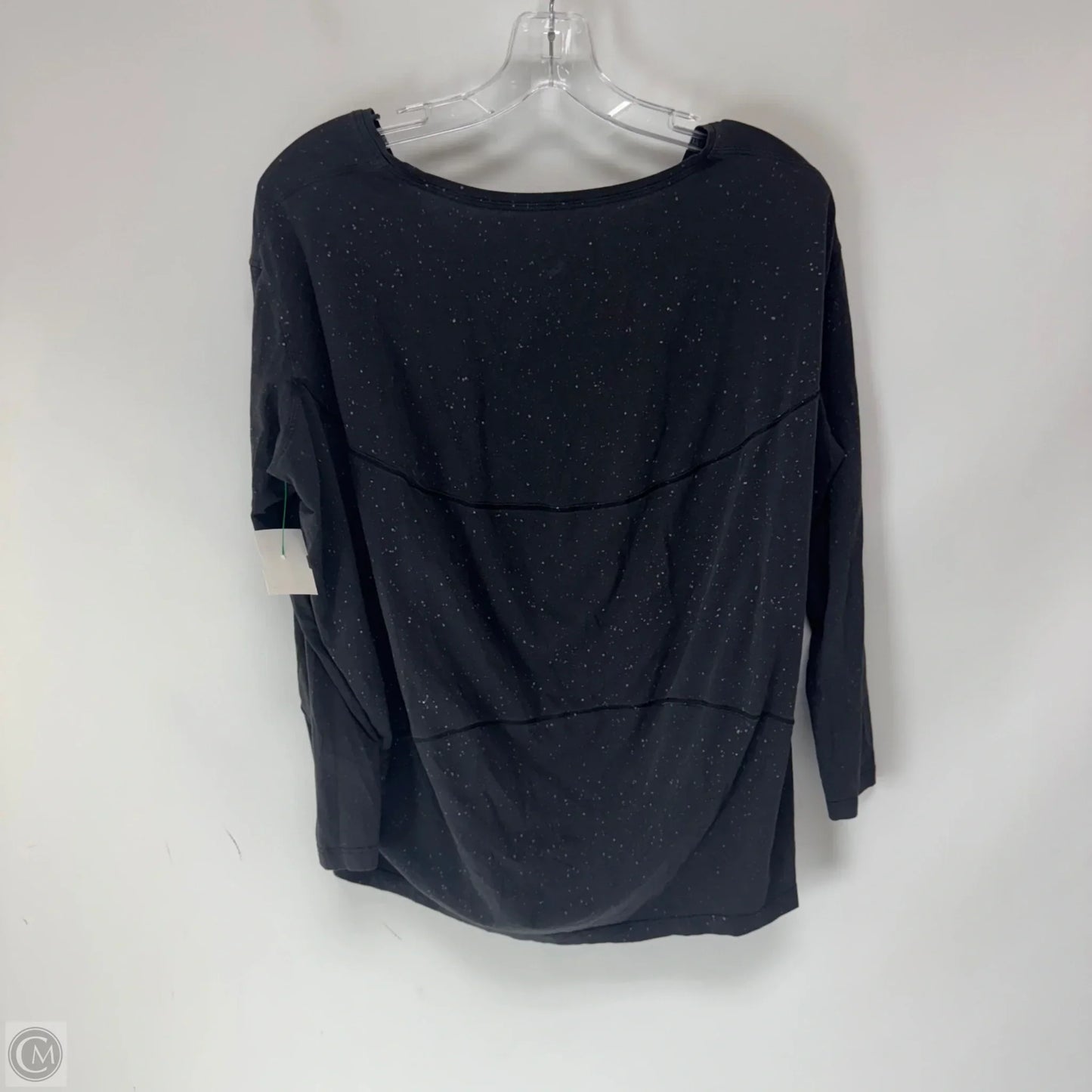 Top 3/4 Sleeve By Lululemon In Black, Size: 6