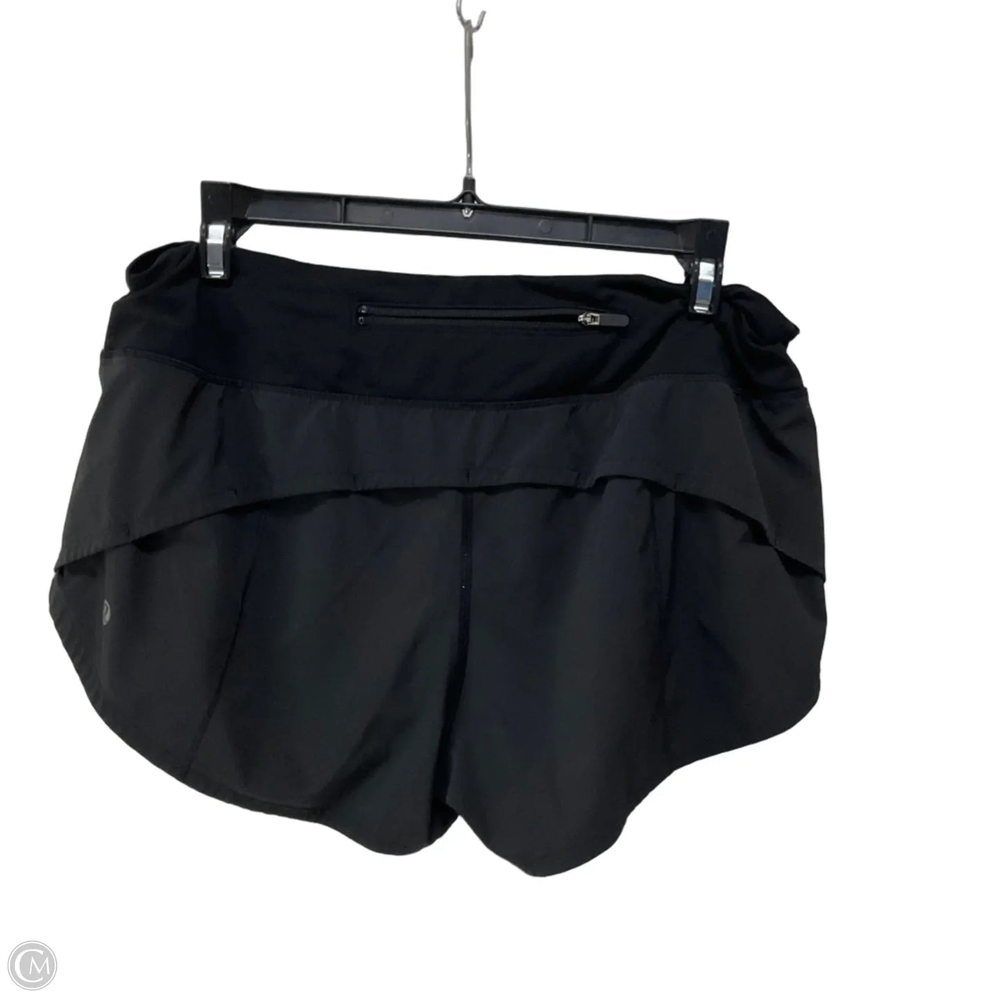 Athletic Shorts By Lululemon In Black, Size: 8