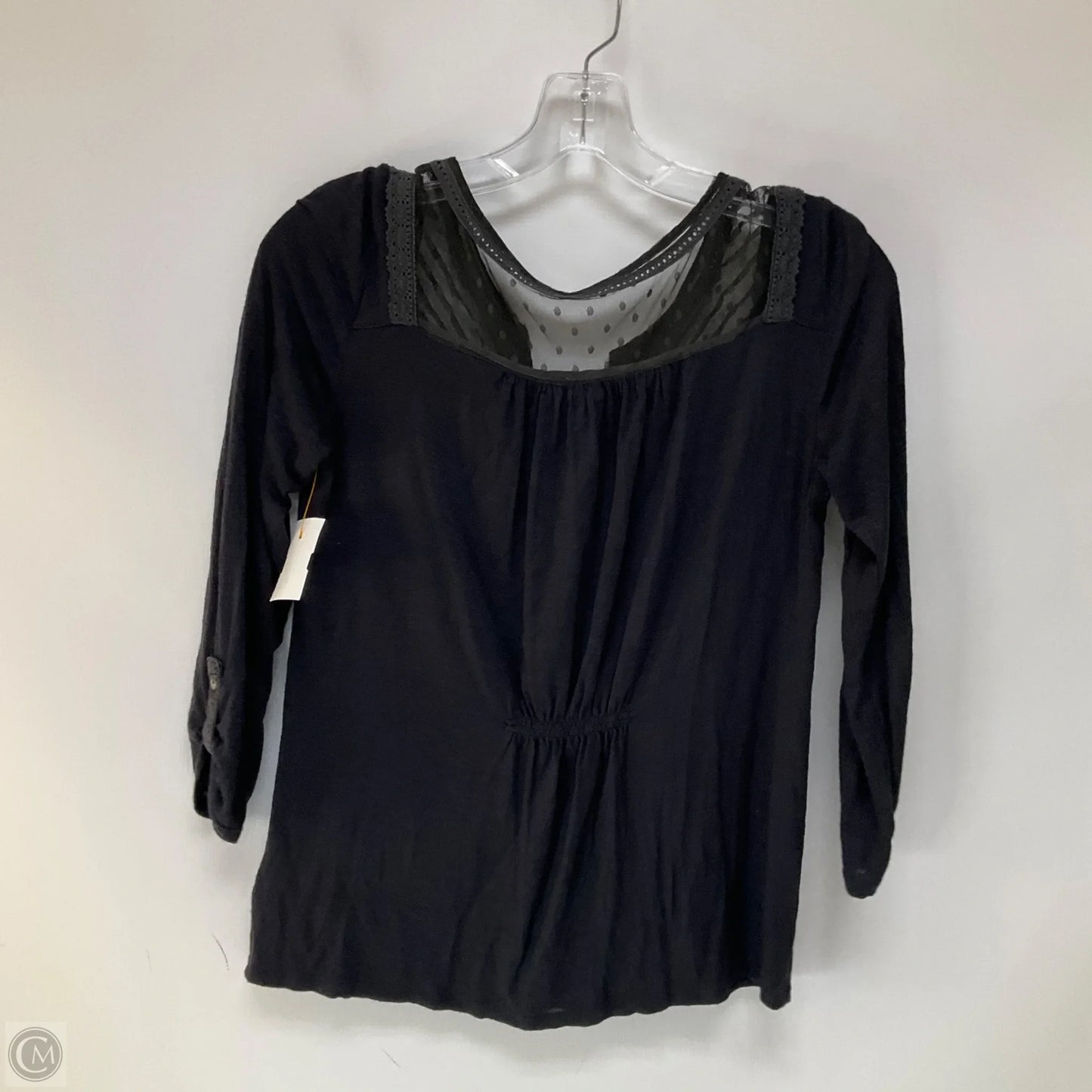 Top Long Sleeve By Meadow Rue In Grey, Size: Xs