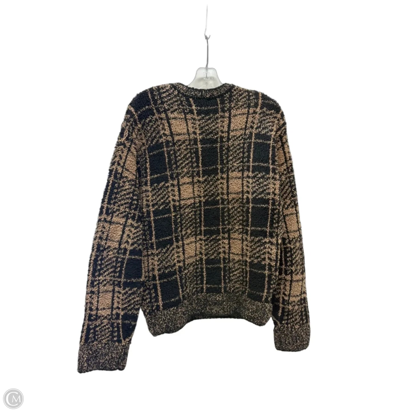 Sweater By Skims In Black & Brown, Size: M